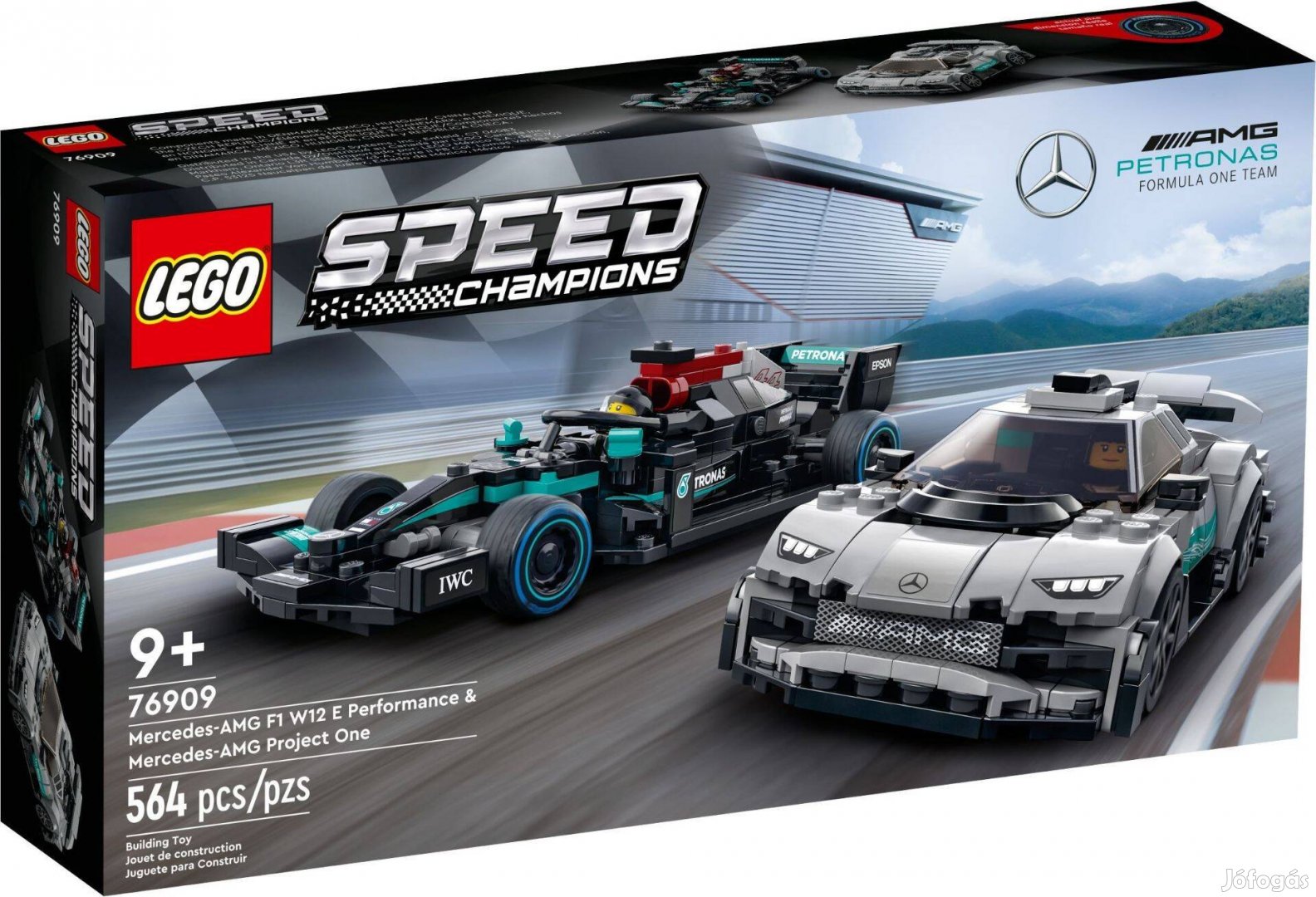 LEGO Speed Champions 76909 Mercedes-AMG F1 W12 E Performance & Mercede
