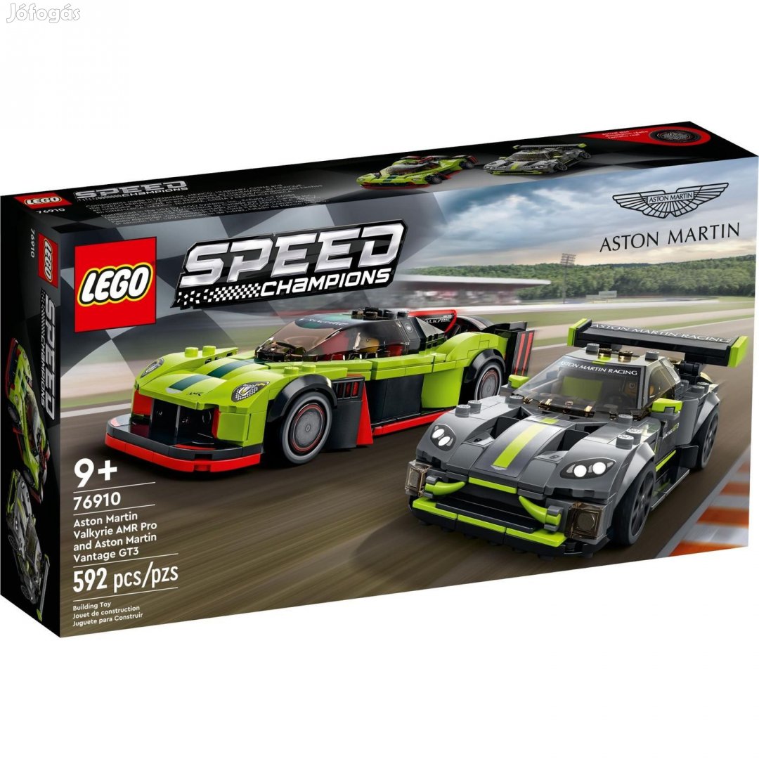 LEGO Speed Champions 76910 Aston Martin Valkyrie AMR Pro és Aston