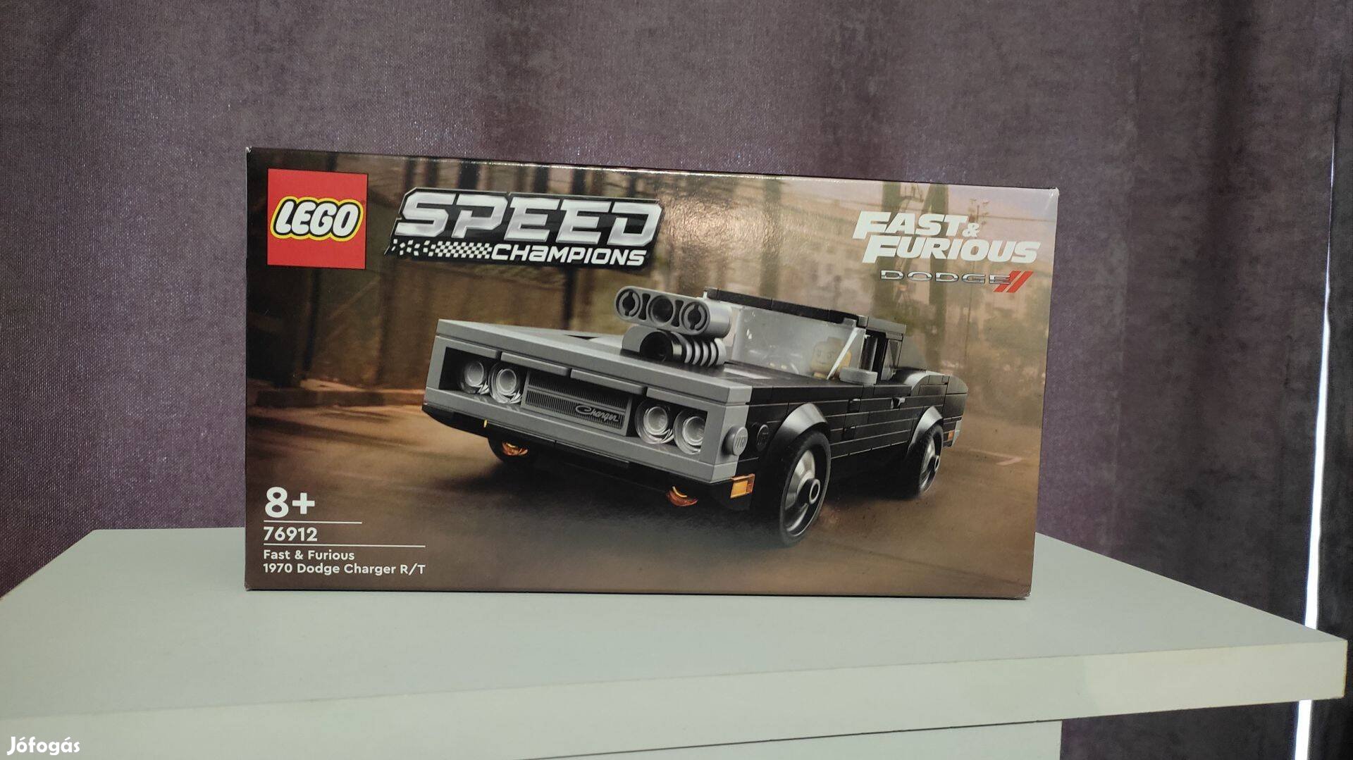 LEGO Speed Champions 76912 - 1970 Dodge Charger R/T - új, bontatlan