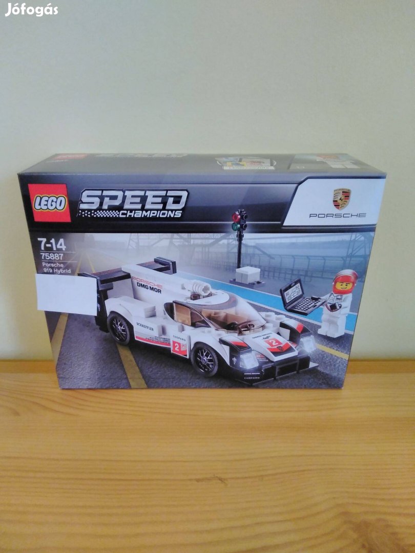 LEGO Speed Champions - 75887 Porsche 919 Hybrid, új, bontatlan