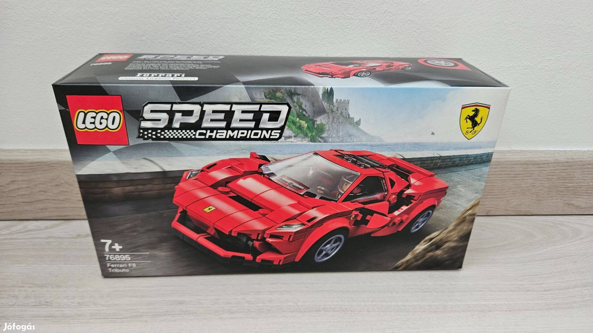 LEGO Speed Champions - Ferrari F8 Tributo 76895 bontatlan, új