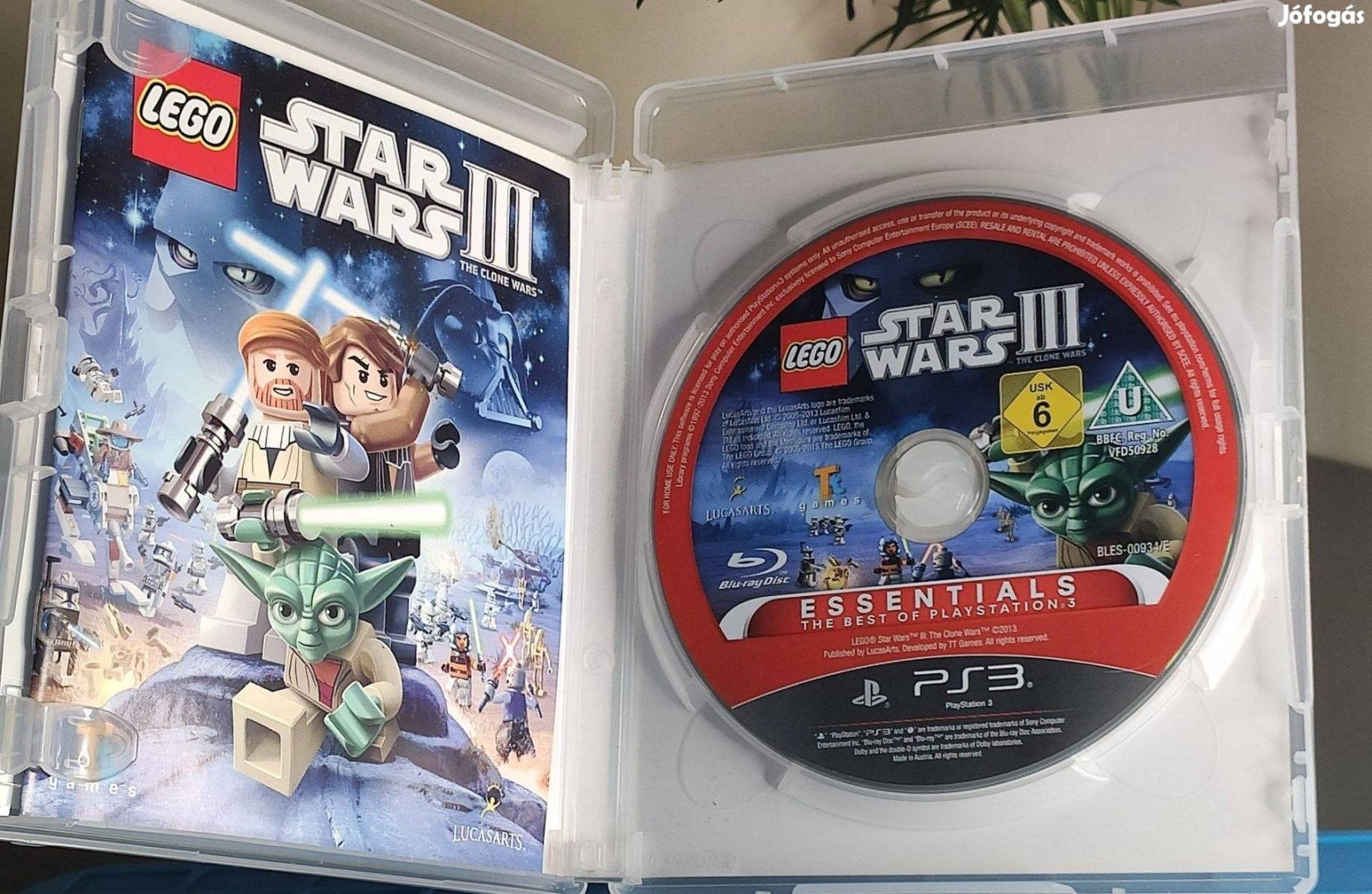 LEGO Star Wars 3: The Clone Wars Playstation 3 (PS3) játék