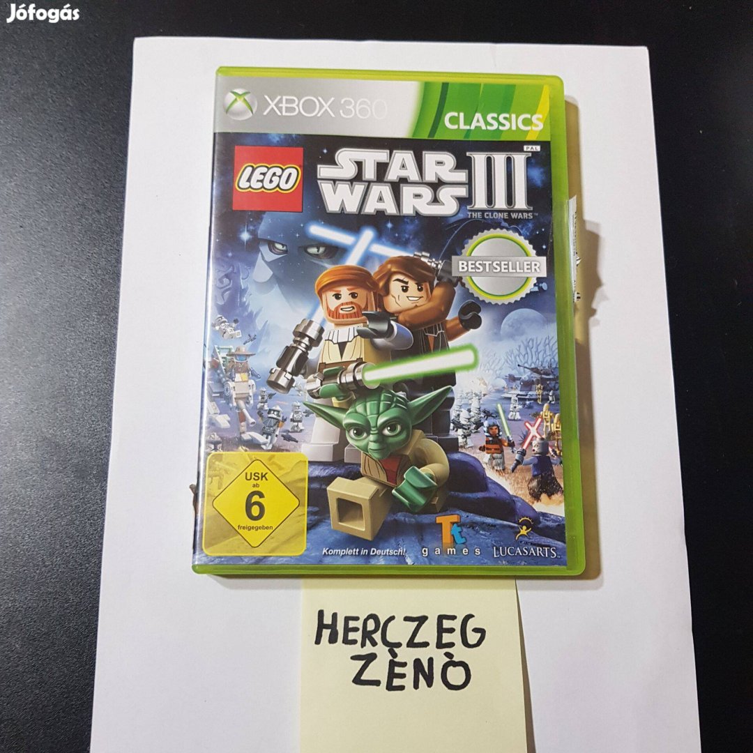 LEGO Star Wars 3 xbox360