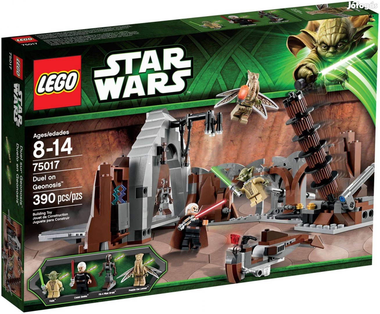 LEGO Star Wars 75017 Duel on Geonosis új, bontatlan