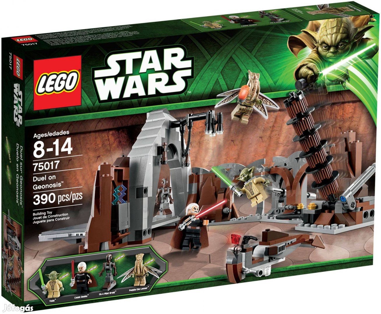 LEGO Star Wars 75017 Duel on Geonosis új, bontatlan