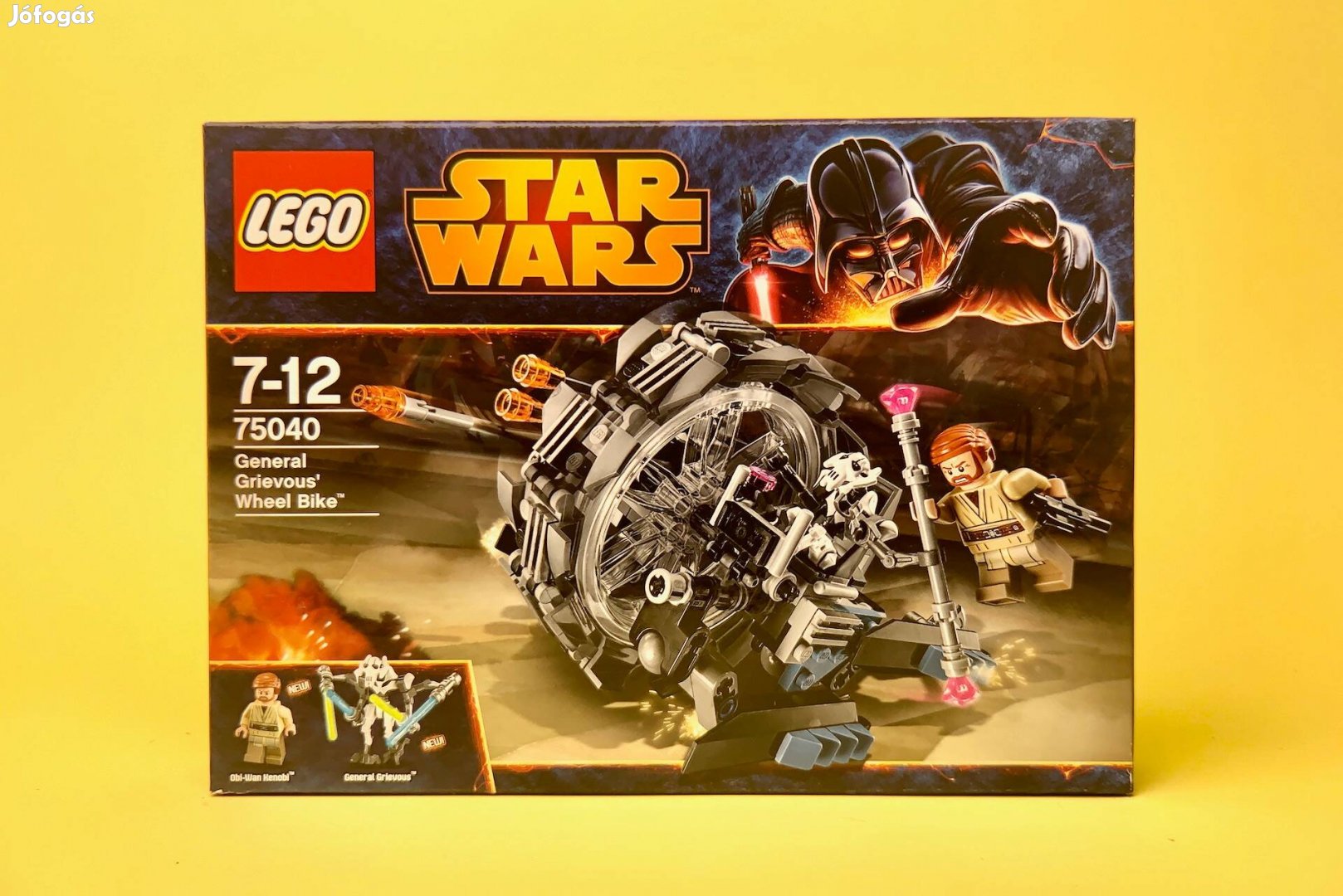 LEGO Star Wars 75040 General Grievous' Wheel Bike, Uj, Bontatlan