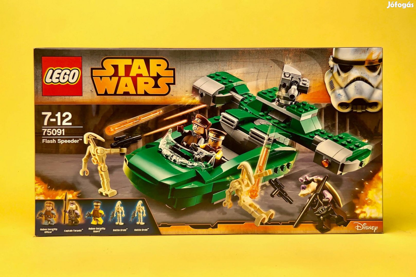 LEGO Star Wars 75091 Flash Speeder, Új, Bontatlan