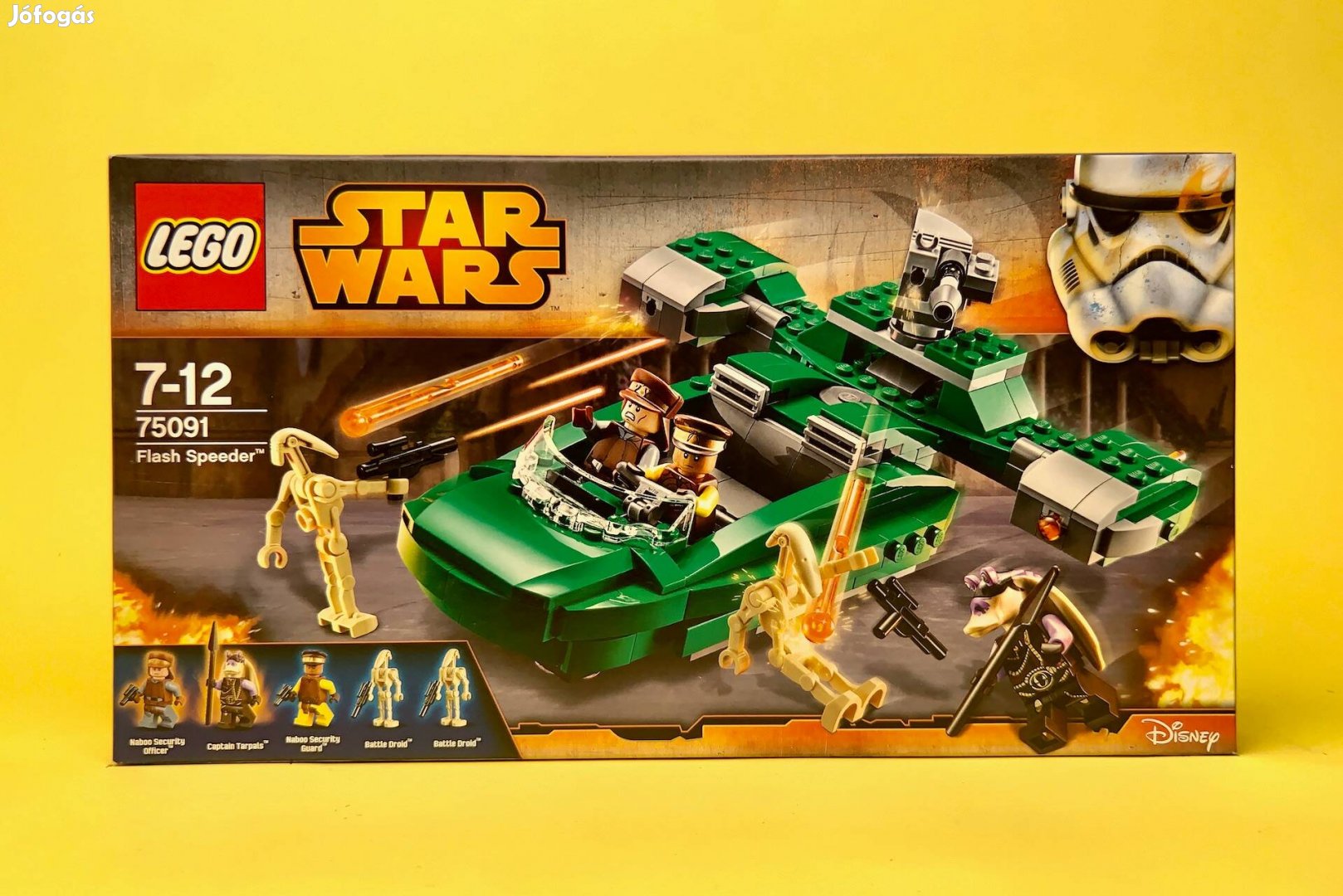 LEGO Star Wars 75091 Villám Légfogat, Új, Bontatlan