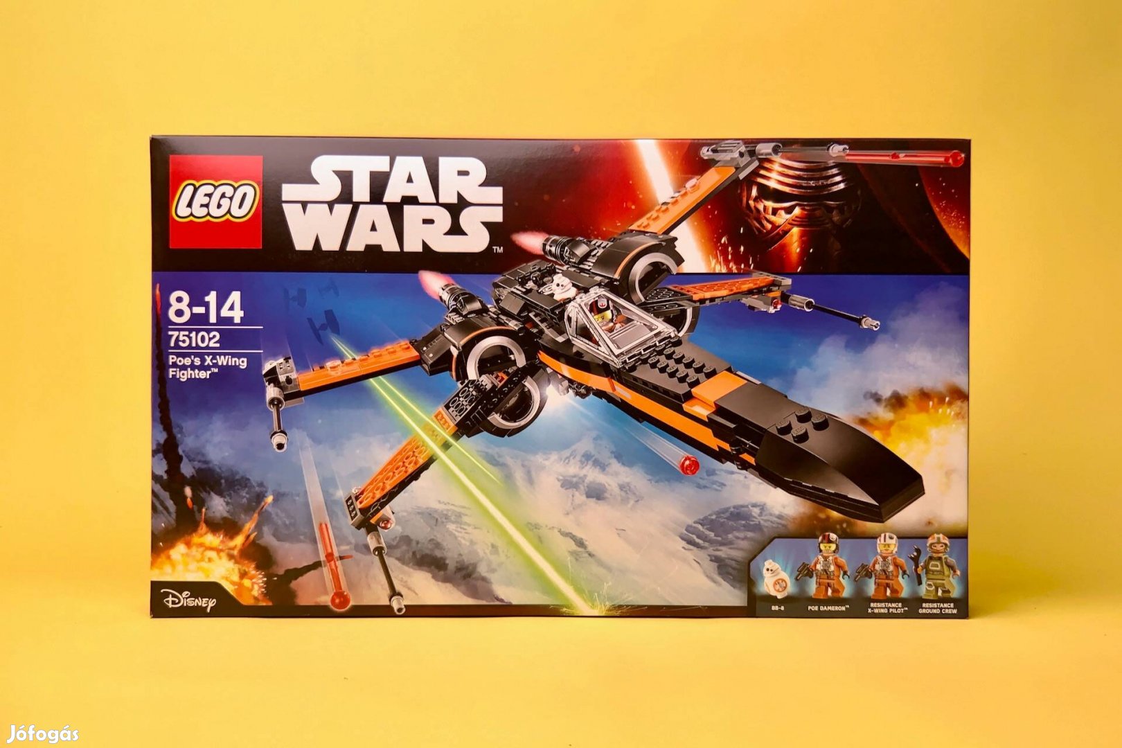 LEGO Star Wars 75102 Poe X-szárnyú vadászgépe, Új, Bontatlan