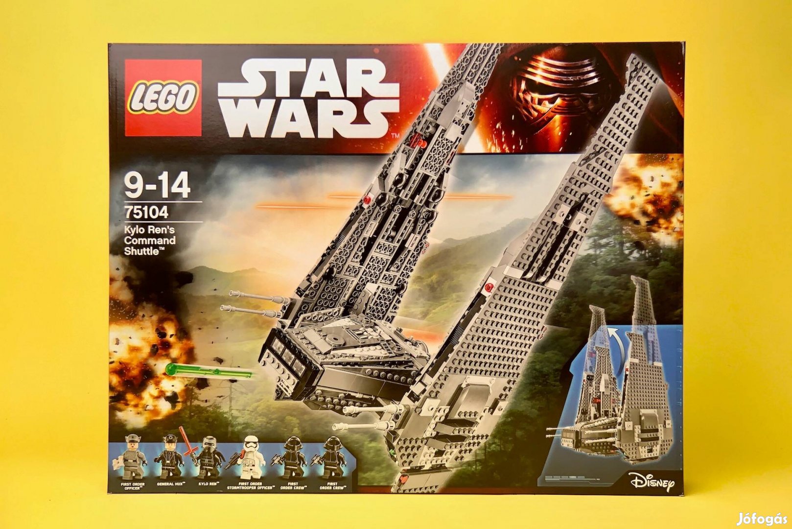 LEGO Star Wars 75104 Kylo Ren parancsnoki siklója, Uj, Bontatlan