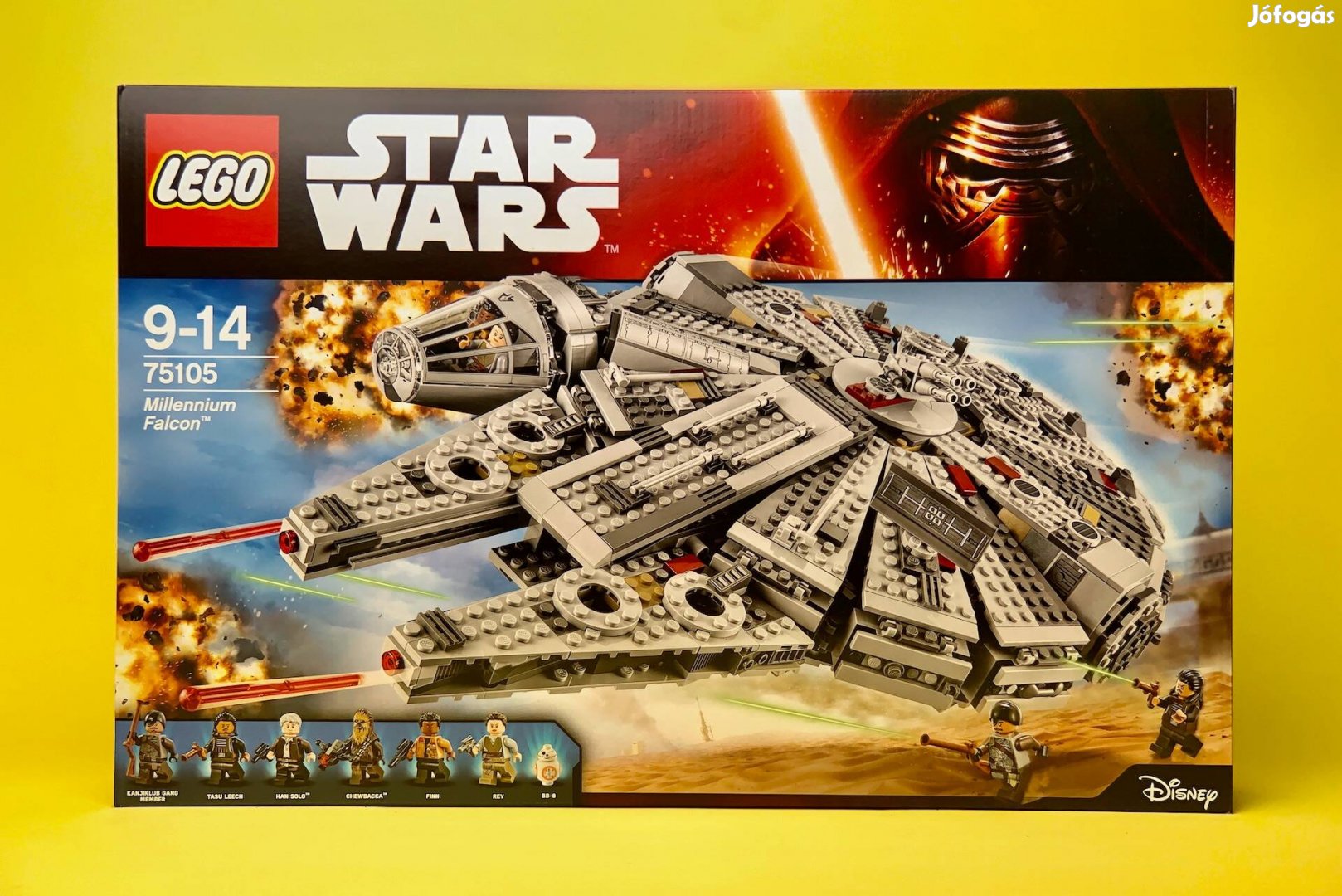 LEGO Star Wars 75105 Millennium Falcon, Új, Bontatlan, Hibátlan