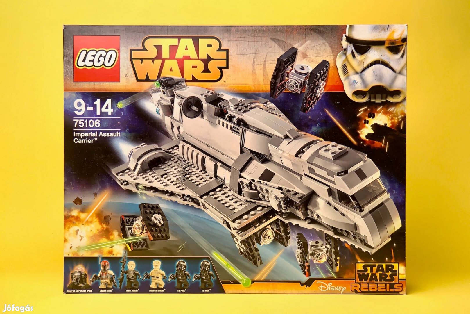 LEGO Star Wars 75106 Imperial Assault Carrier, Uj, Bontatlan