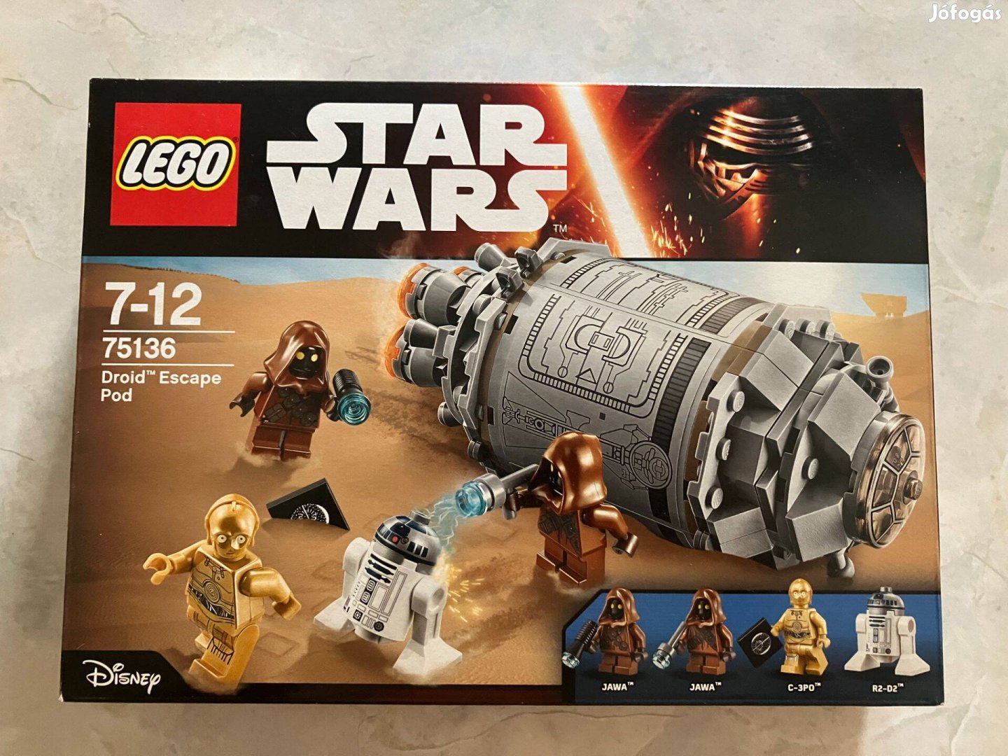 LEGO Star Wars 75136 - Droid menekülő gondola (új, bontatlan)