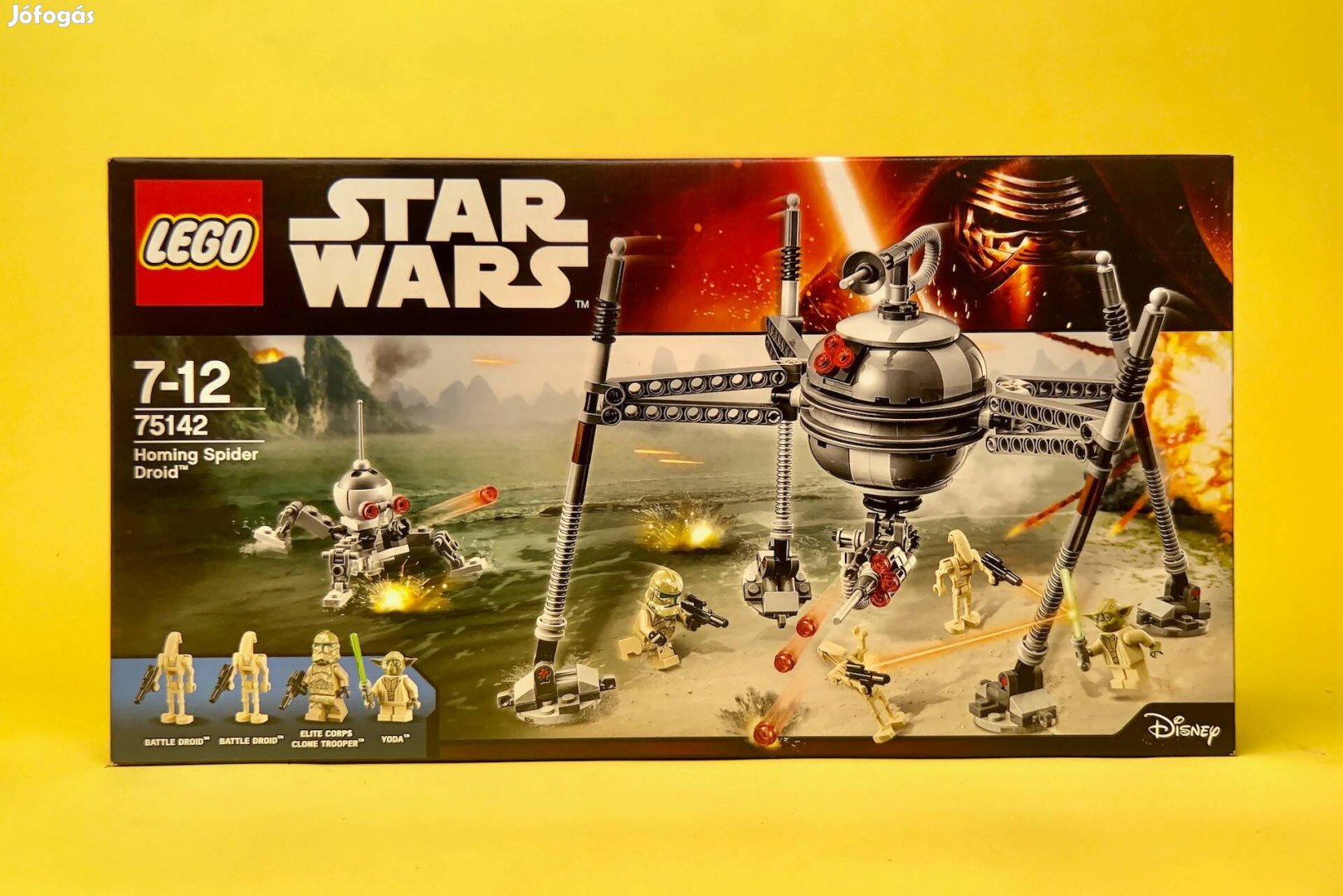 LEGO Star Wars 75142 Önvezérlő pókdroid, Új, Bontatlan