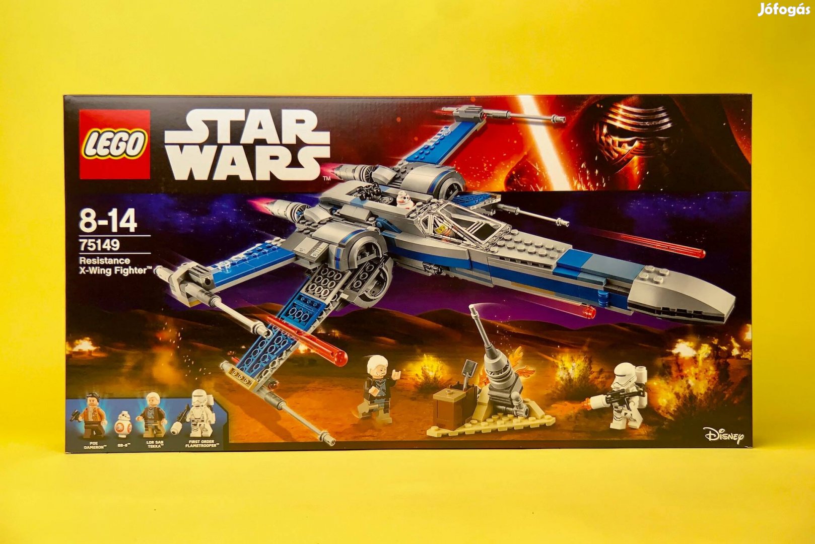 LEGO Star Wars 75149 Resistance X-Wing Fighter, Új, Bontatlan