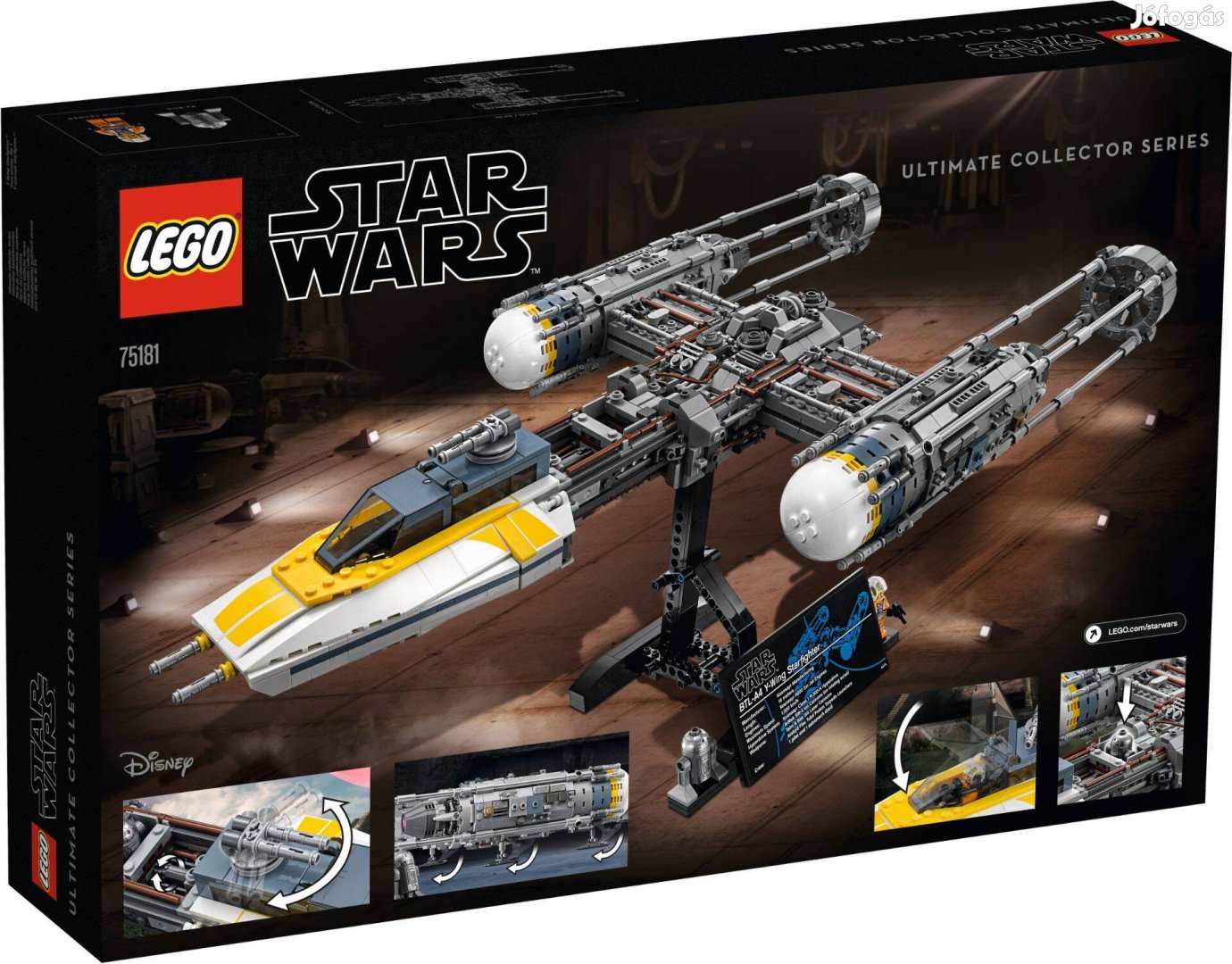 LEGO Star Wars 75181 Y-wing Starfighter bontatlan, új