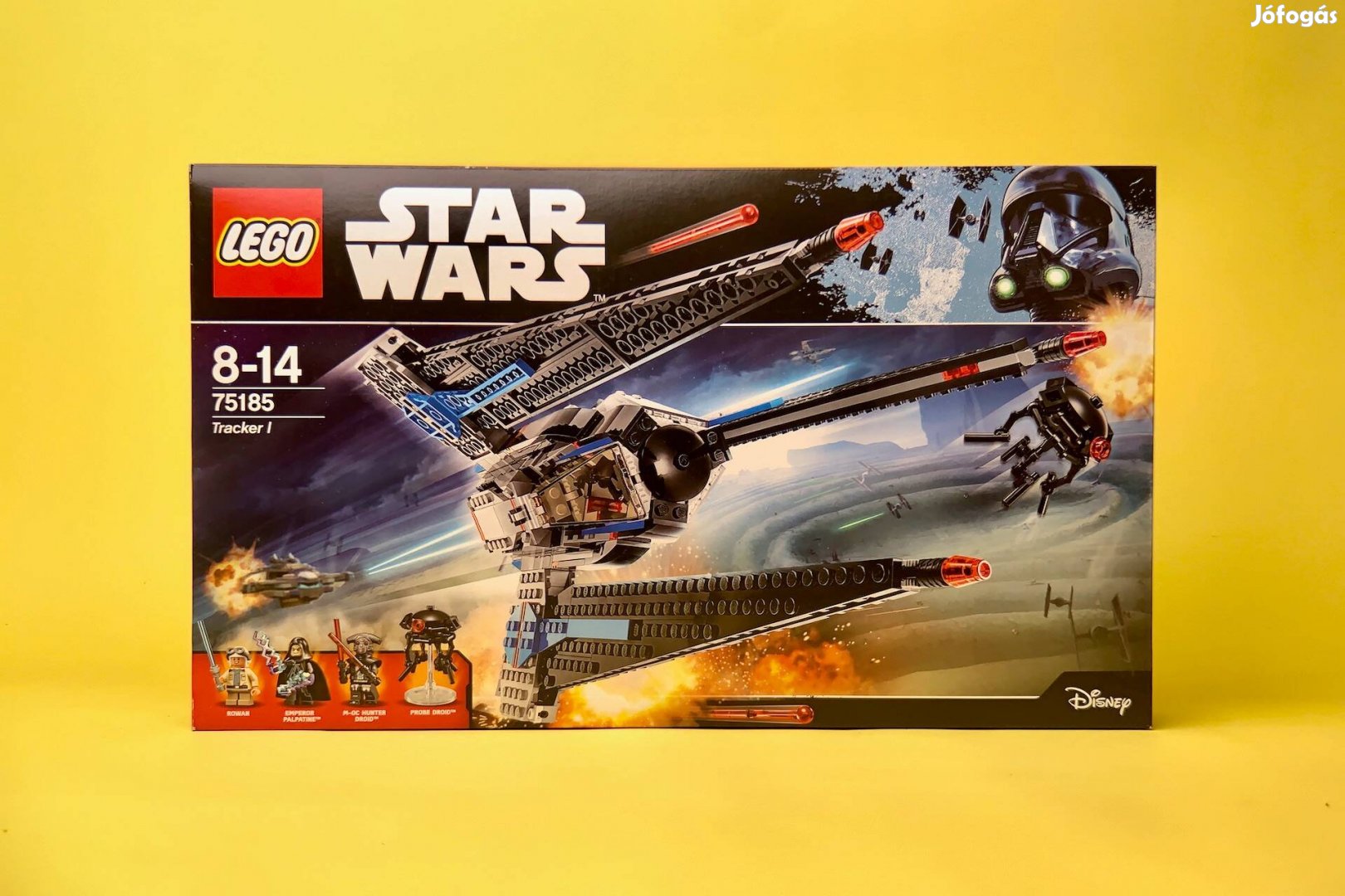 LEGO Star Wars 75185 1-es számú nyomkövető vadászg. Uj, Bontatlan
