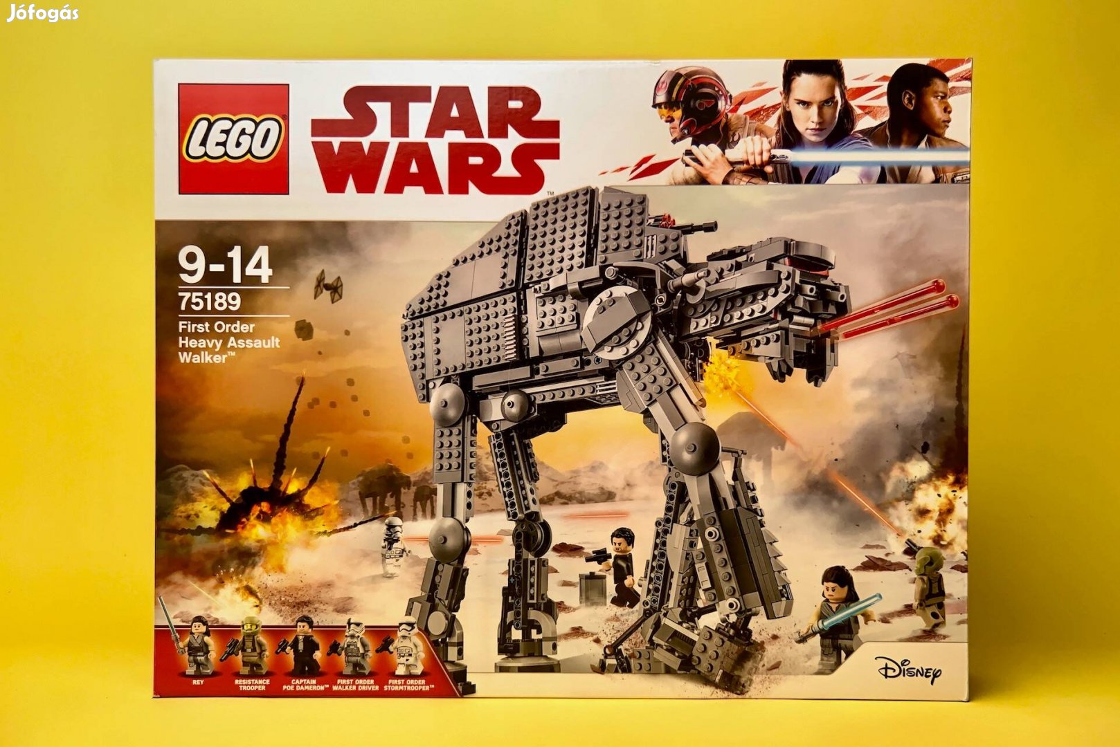 LEGO Star Wars 75189 Első rendi nehéz támadó lépegető, Uj, Bontatlan