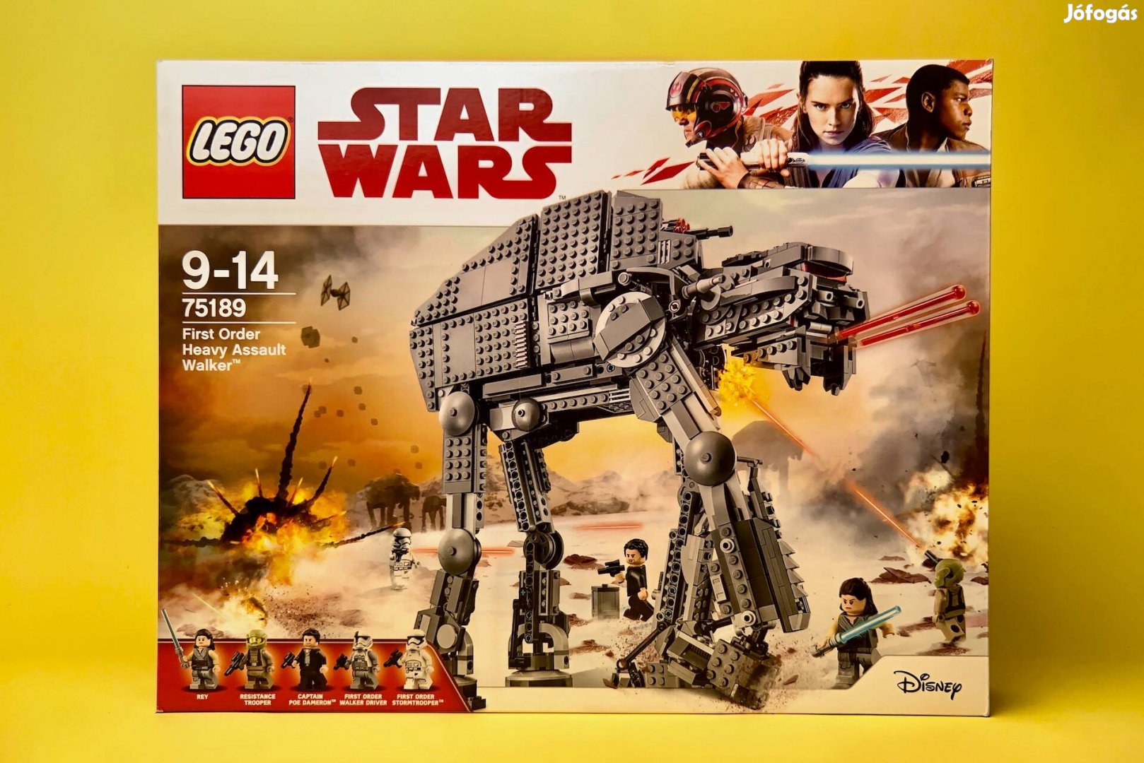 LEGO Star Wars 75189 First Order Heavy Assault Walker, Uj, Bontatlan