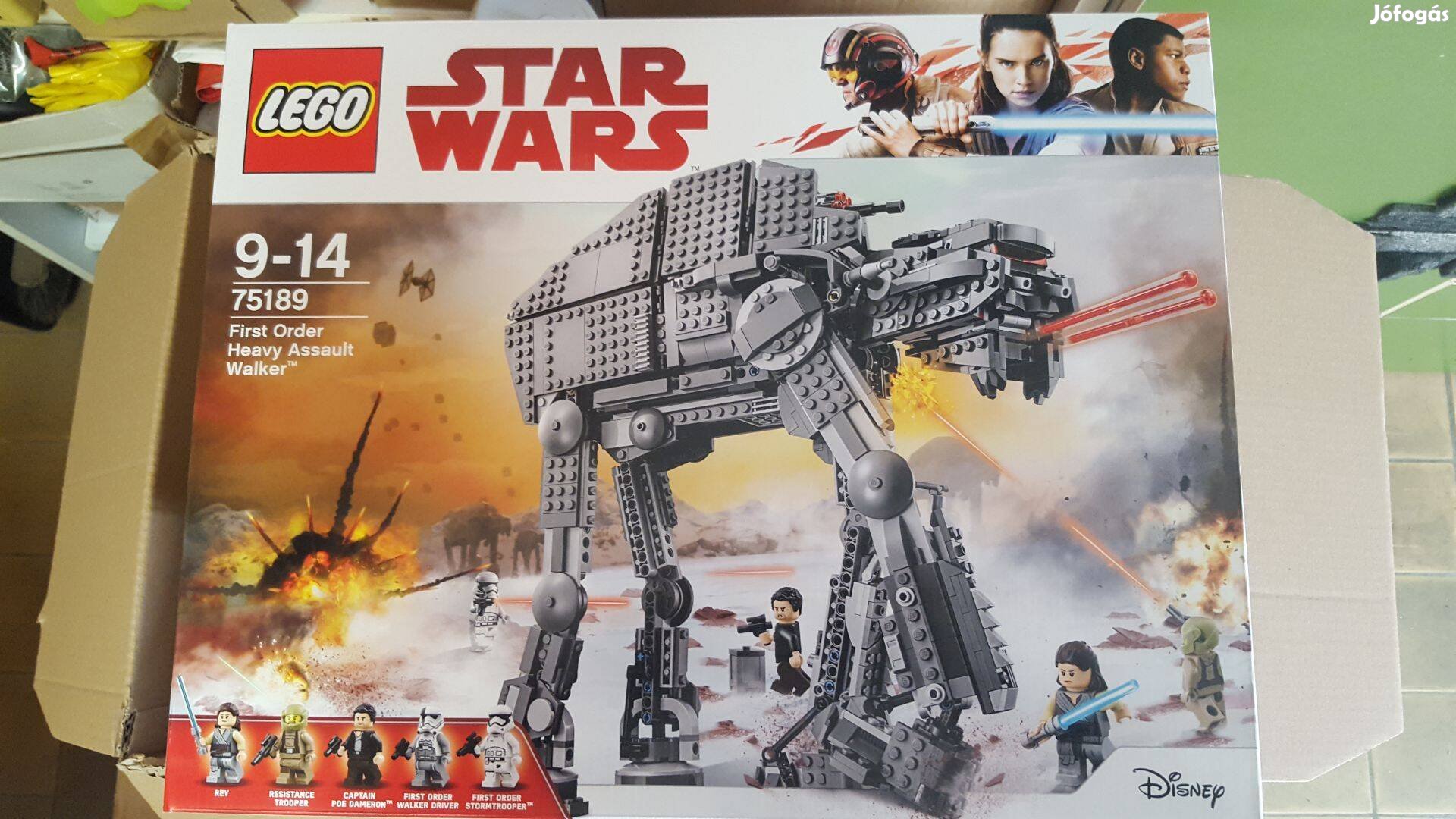 LEGO Star Wars 75189 elsőrendű Birodalmi lépegető The Last Jedi Bonta