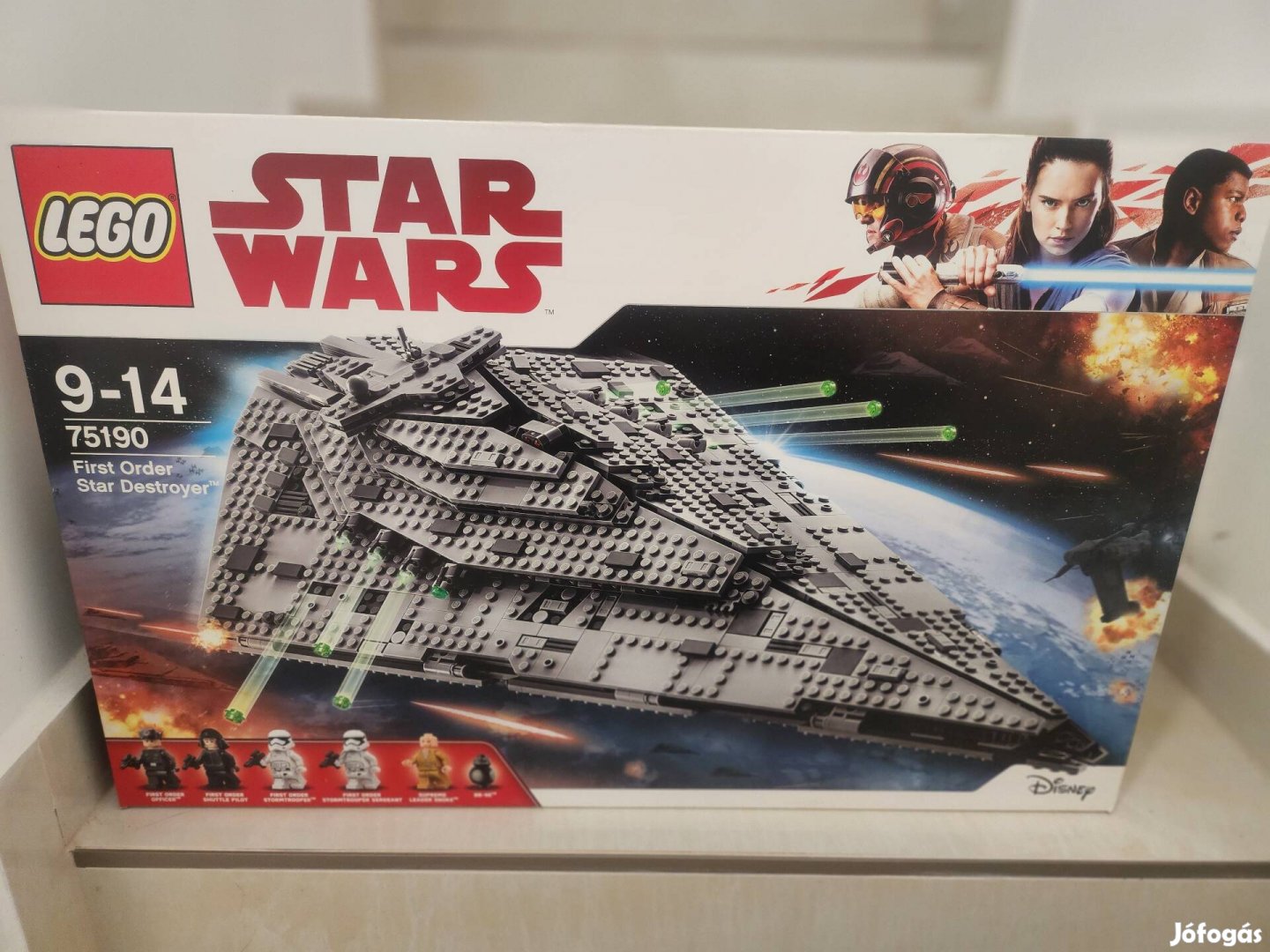 LEGO Star Wars 75190 Első rendi csillagromboló 2017, bontatlan