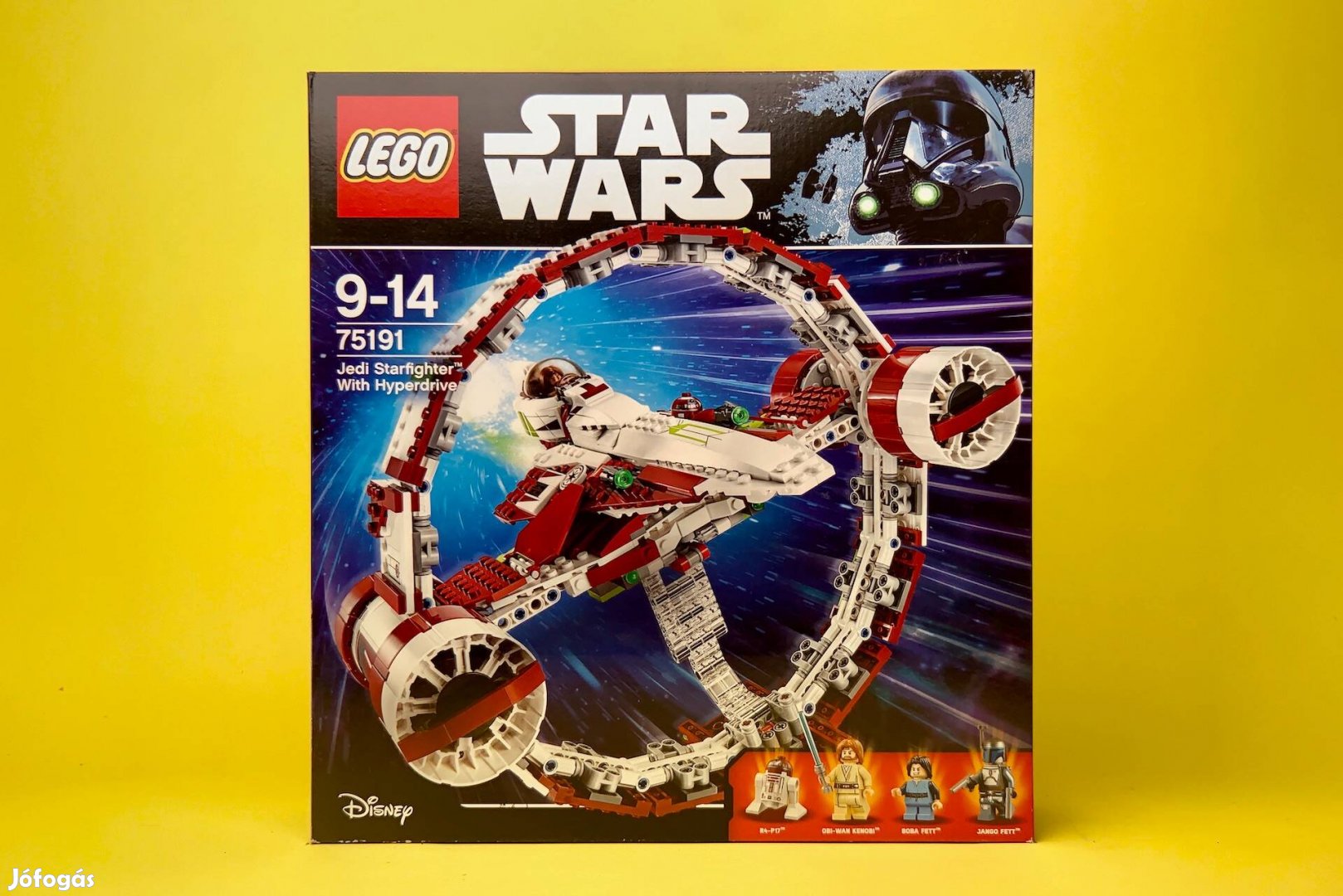LEGO Star Wars 75191 Jedi Starfighter hiperhajtással, Uj, Bontatlan