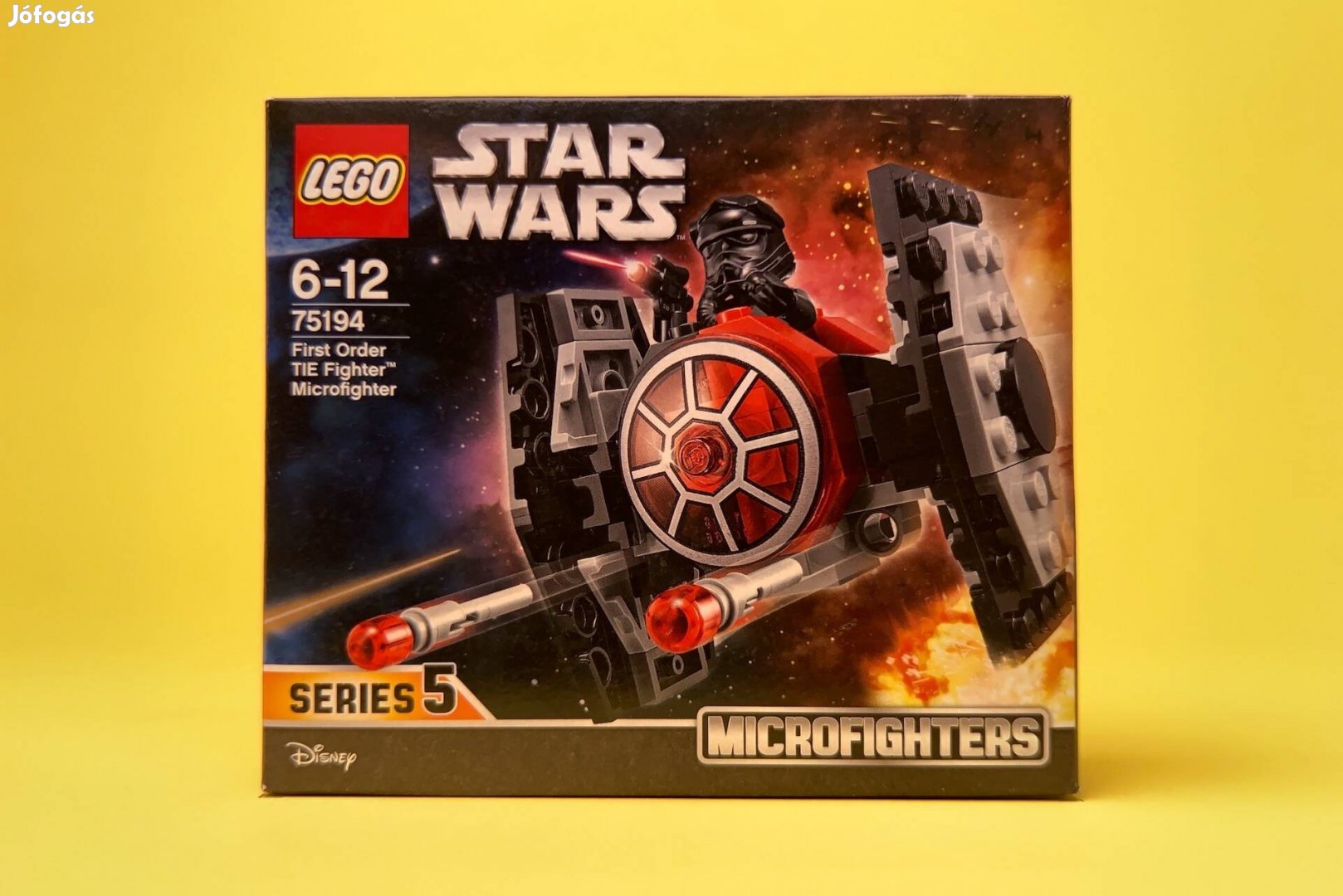 LEGO Star Wars 75194 First Order TIE Fighter Microf., Új, Bontatlan