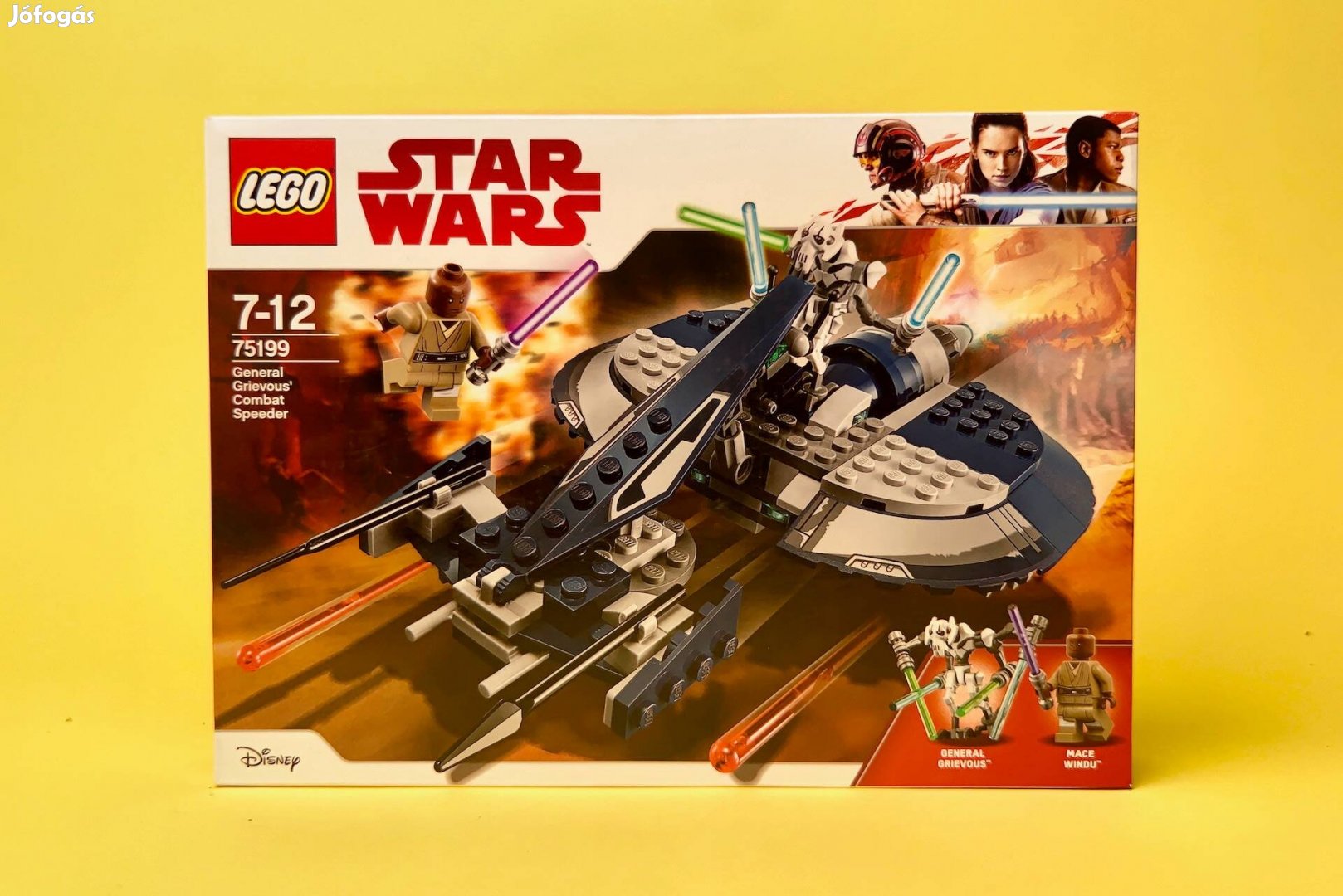 LEGO Star Wars 75199 General Grievous' Combat Speeder, Uj, Bontatlan