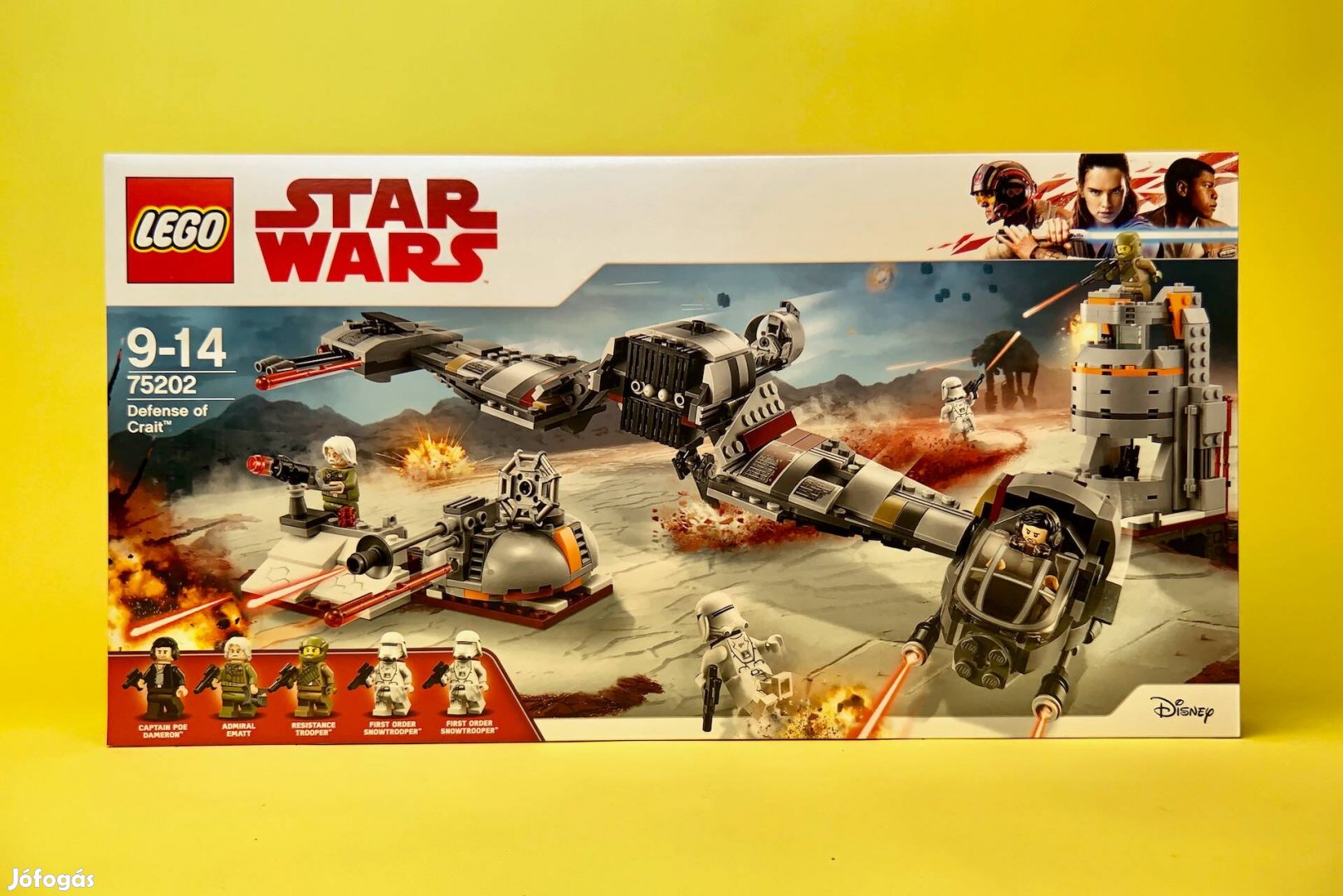 LEGO Star Wars 75202 Defense of Crait, Új, Bontatlan