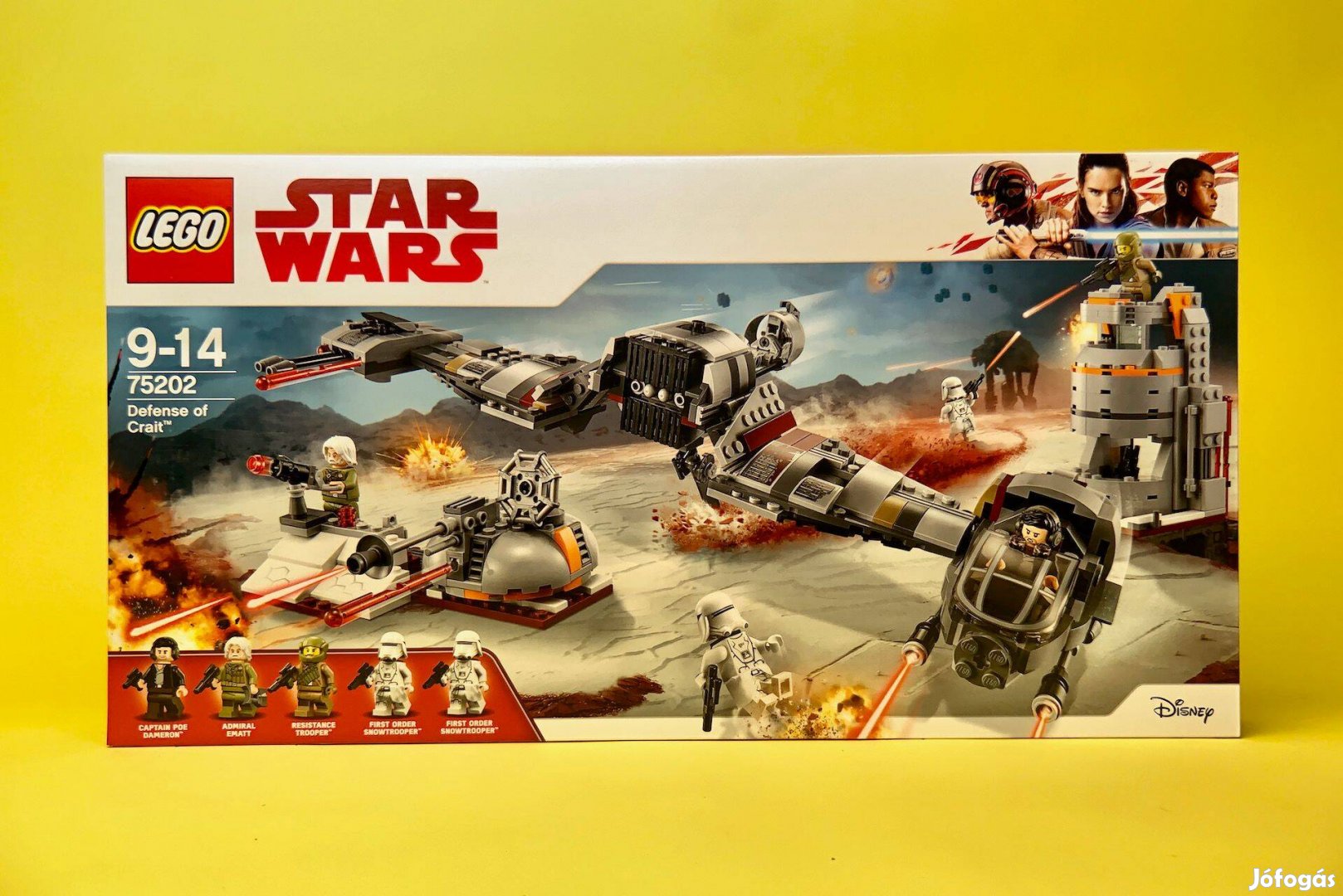 LEGO Star Wars 75202 Defense of Crait, Új, Bontatlan