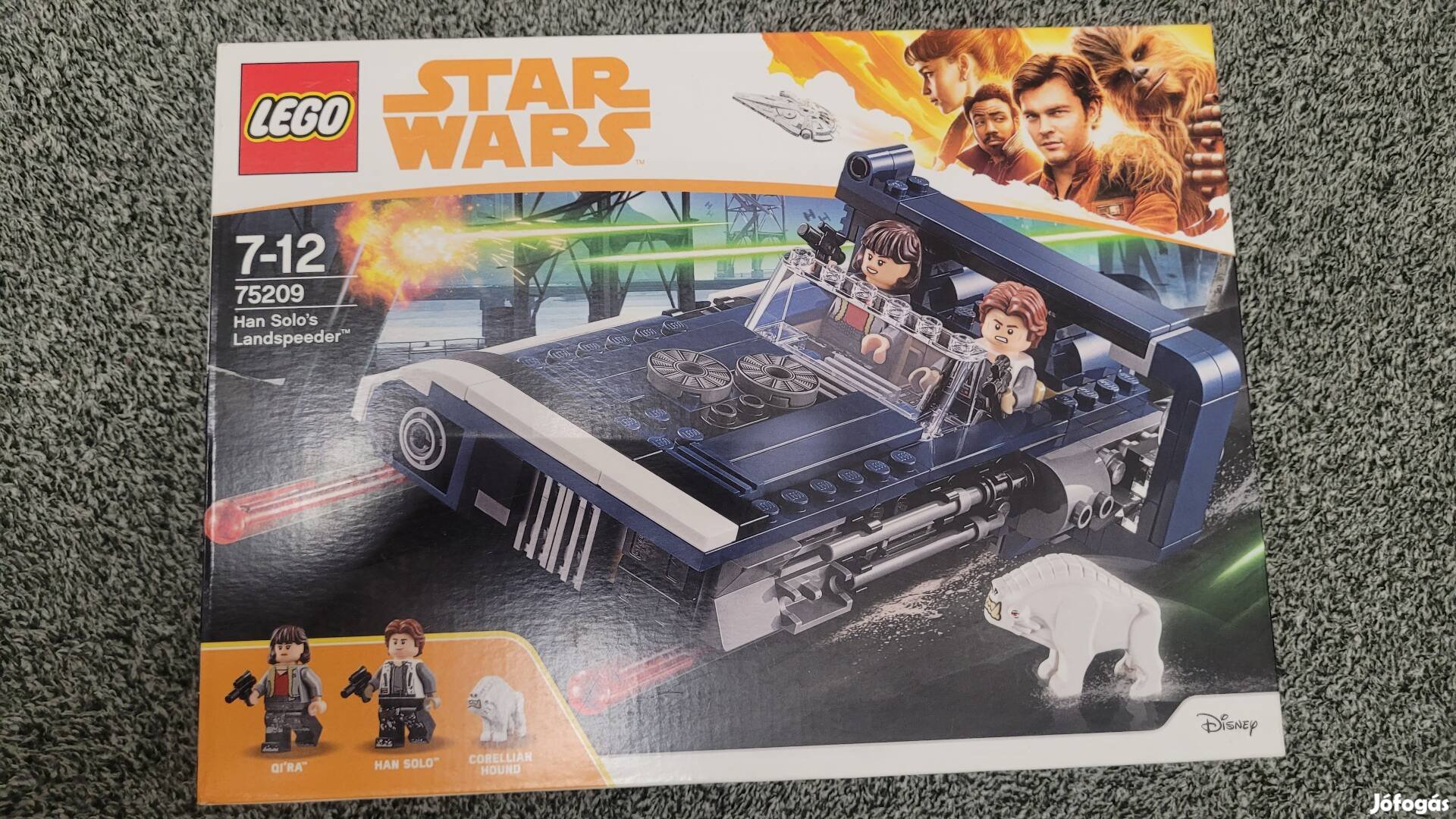 LEGO Star Wars 75209 Han Solo terepsiklója új,bontatlan