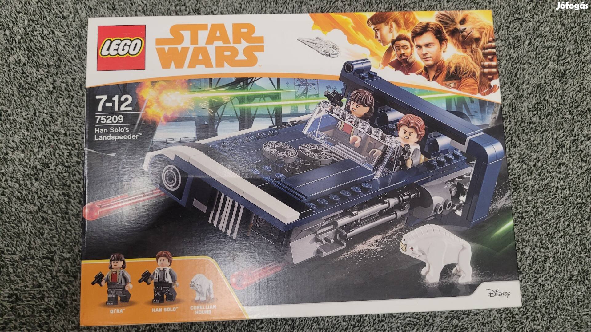 LEGO Star Wars 75209 Han Solo terepsiklója új,bontatlan