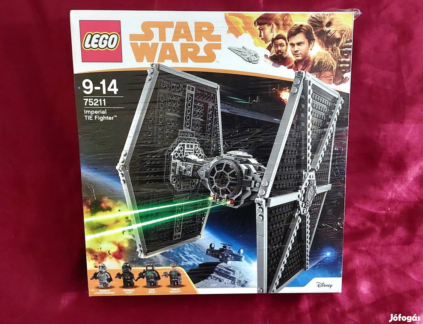 LEGO Star Wars 75211 Birodalmi Tie Vadász új, bontatlan dobozban