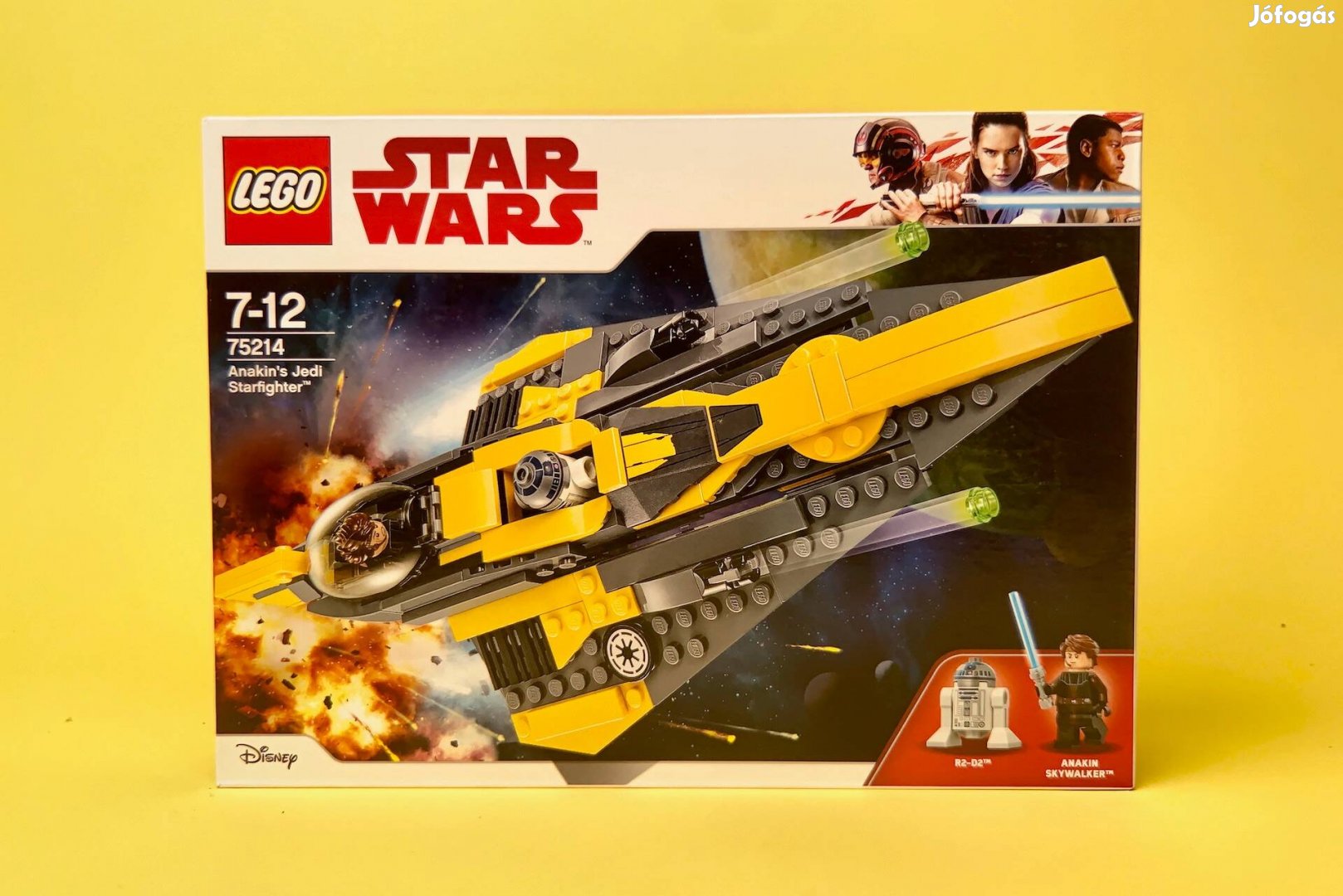 LEGO Star Wars 75214 Anakin's Jedi Starfighter, Új, Bontatlan