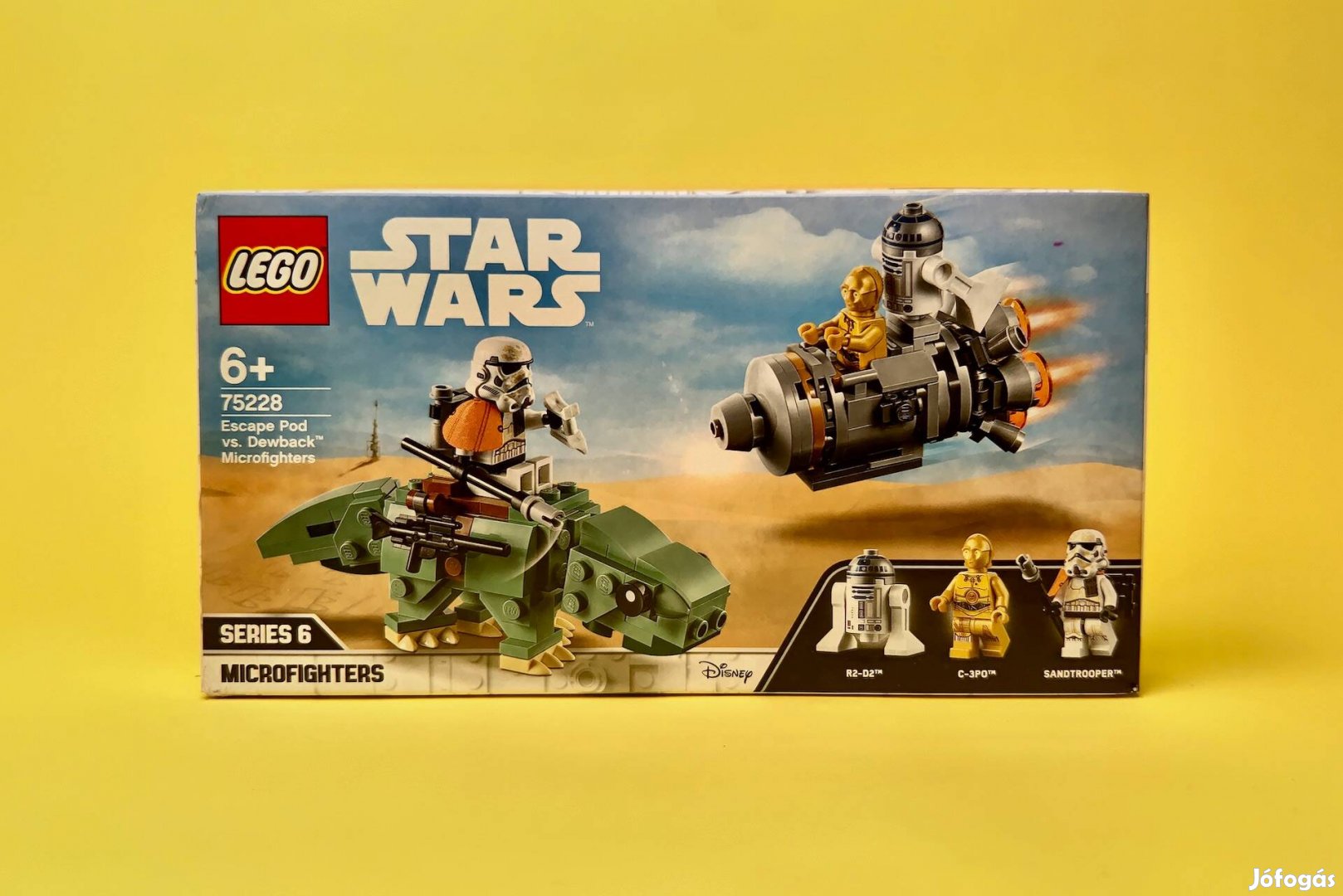 LEGO Star Wars 75228 Escape Pod vs. Dewback Microf., Uj, Bontatlan