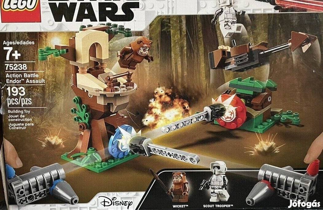 LEGO Star Wars 75238 Action Battle Endor Assault Bontatlan készlet