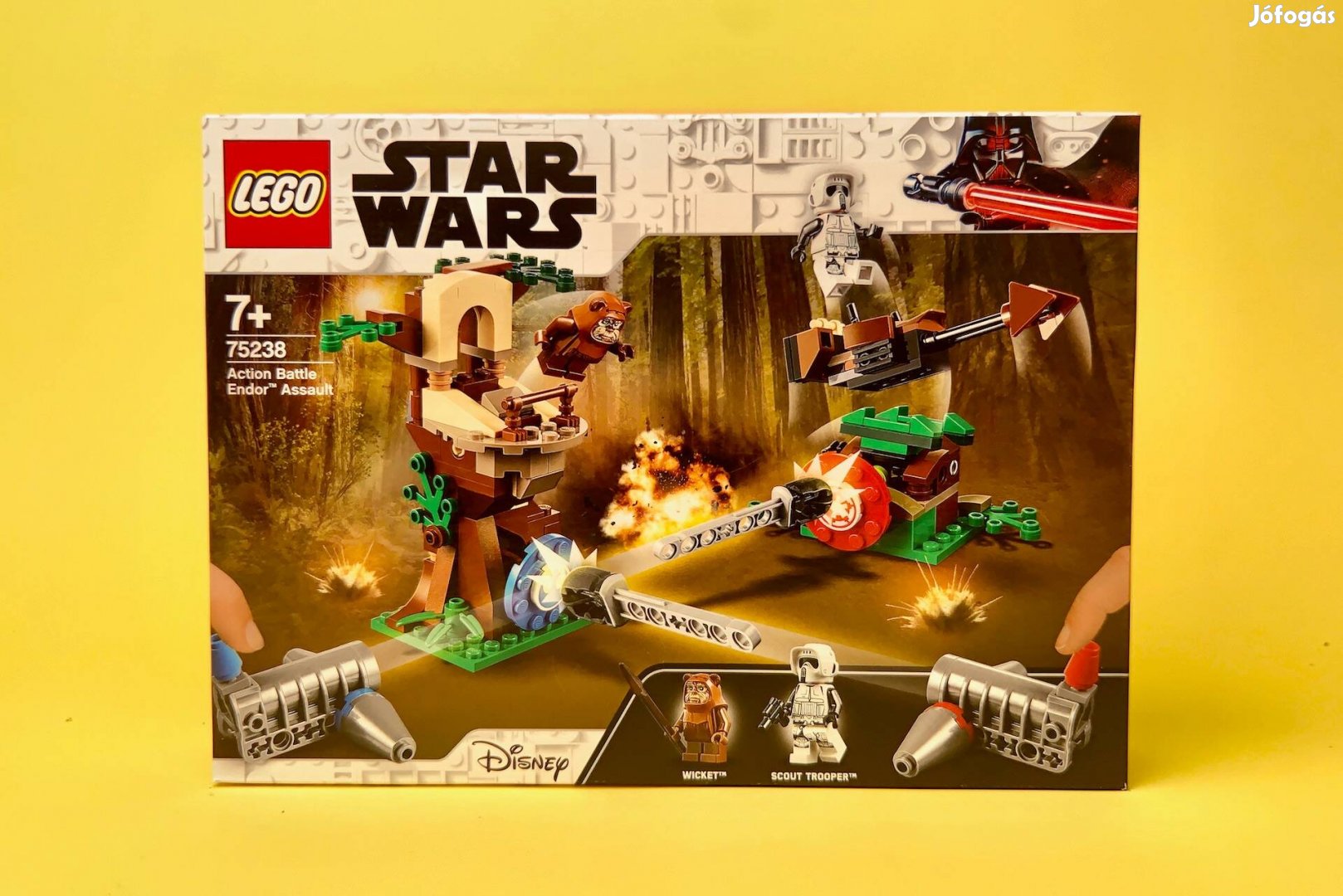 LEGO Star Wars 75238 Action Battle Endor Assault, Uj, Bontatlan