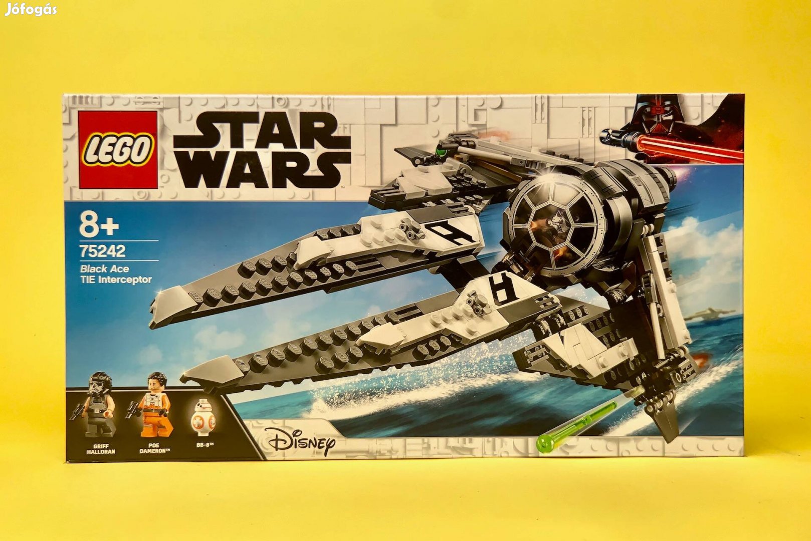 LEGO Star Wars 75242 Black Ace TIE Interceptor, Uj, Bontatlan