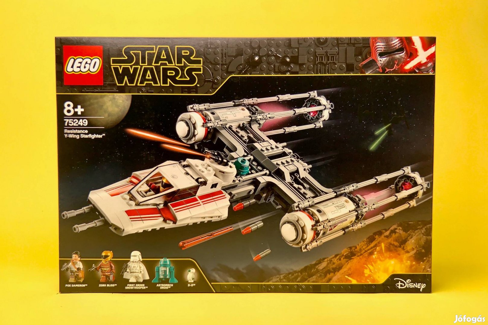 LEGO Star Wars 75249 Resistance Y-wing Starfighter, Új, Bontatlan