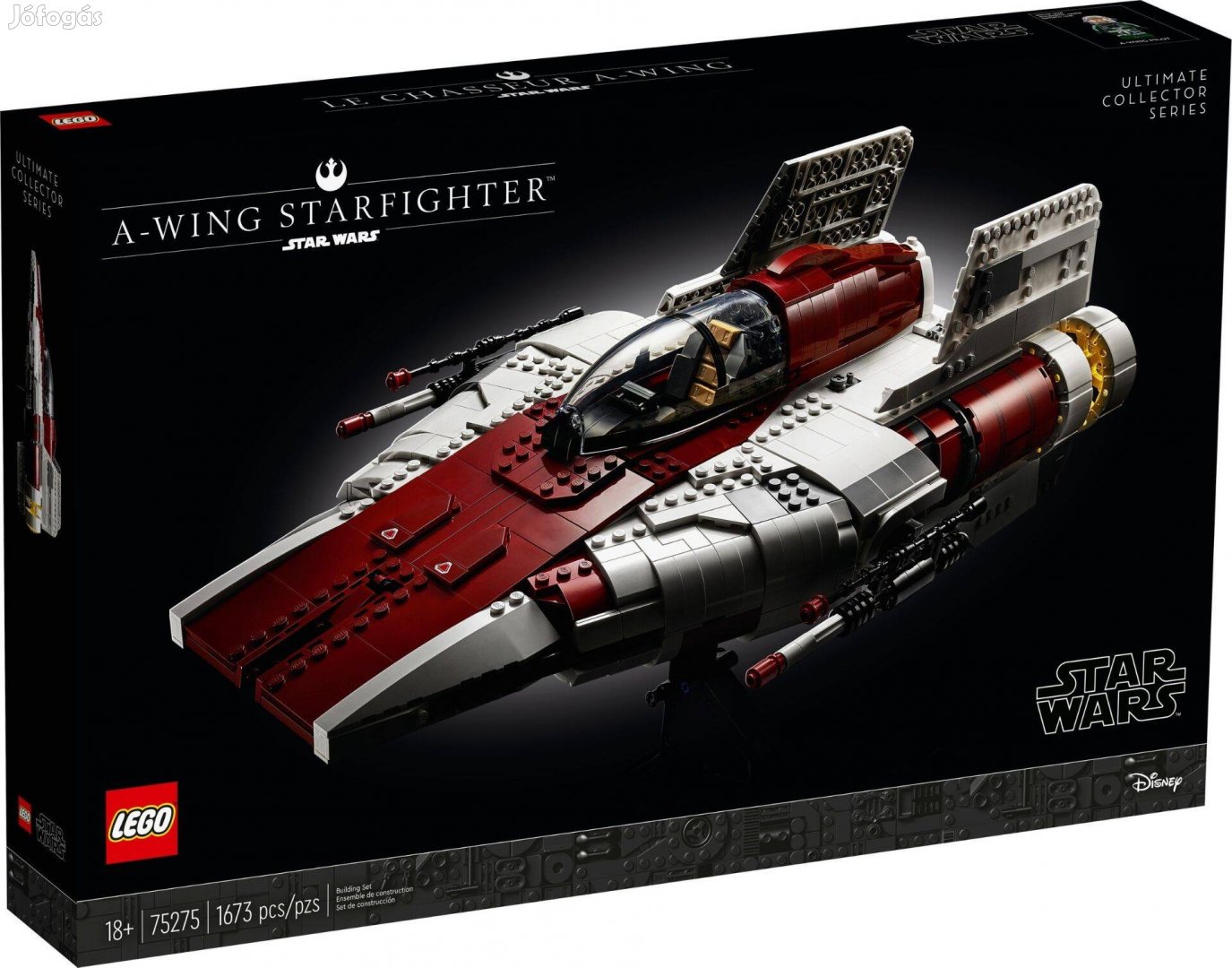 LEGO Star Wars 75275 A-wing Starfighter új, bontatlan