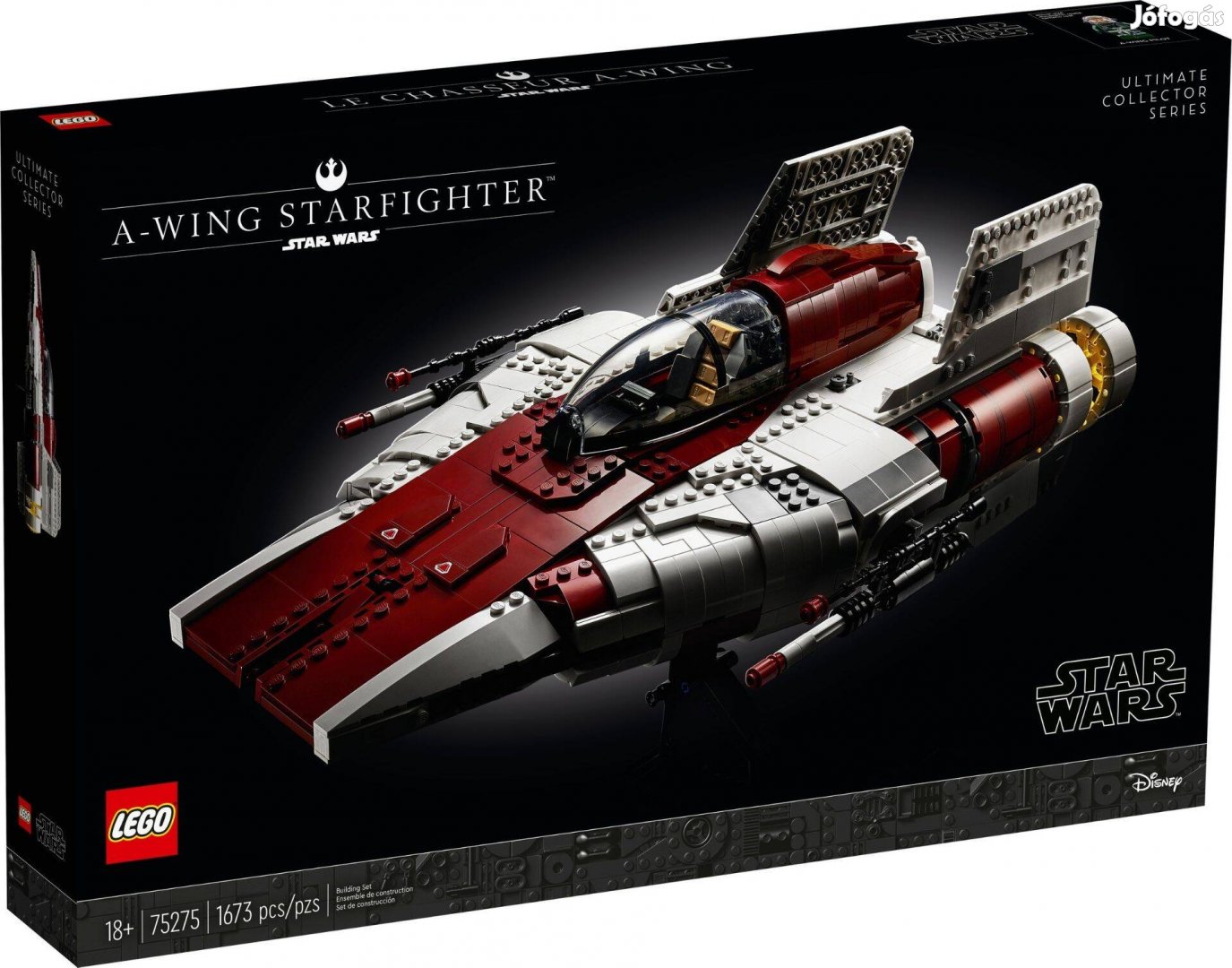 LEGO Star Wars 75275 A-wing Starfighter új, bontatlan