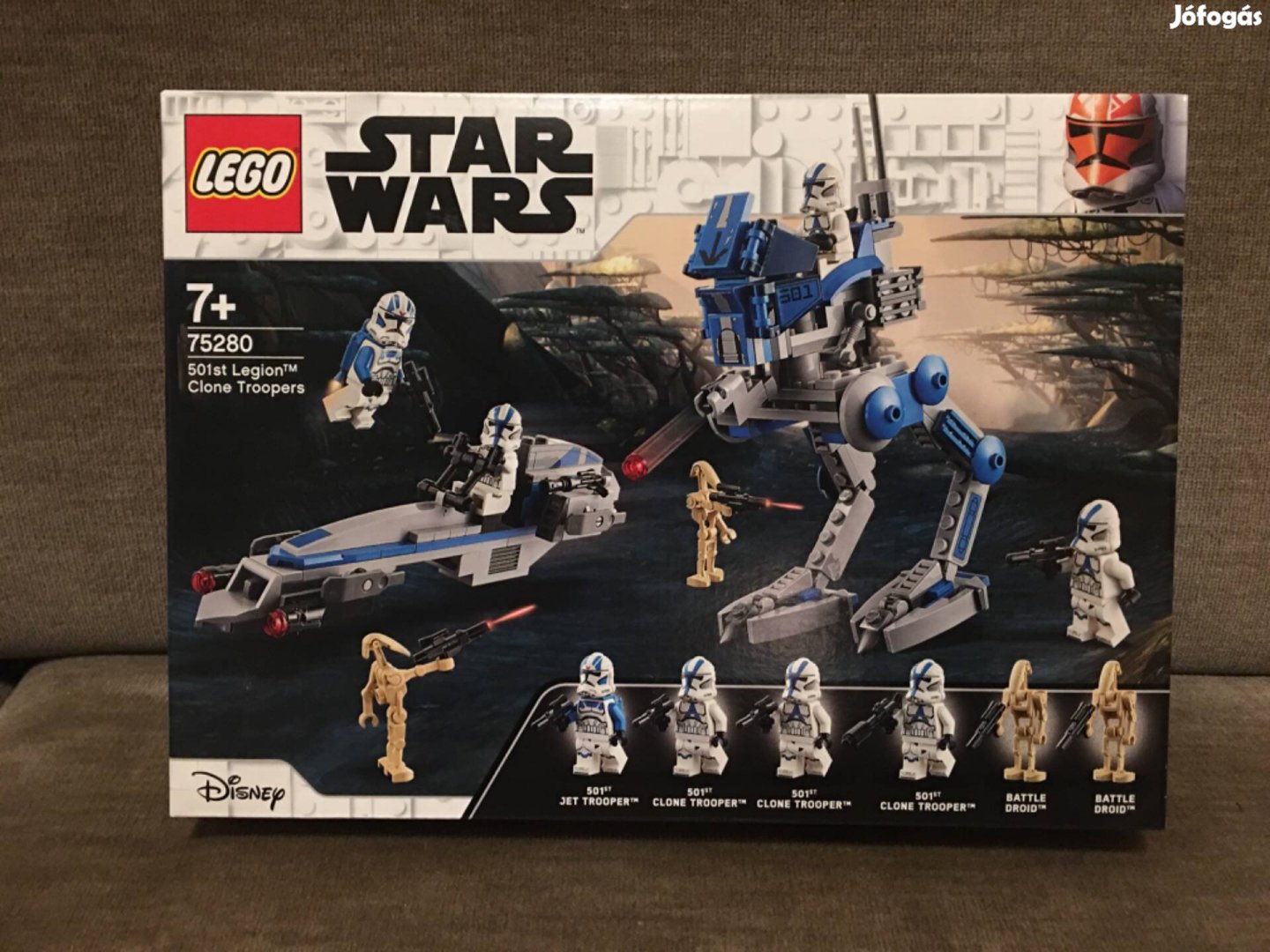 LEGO Star Wars 75280 Az 501. Légió klónkatonái Bontatlan