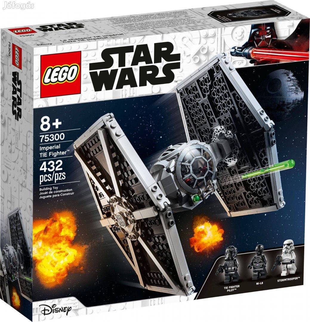 LEGO Star Wars 75300 Imperial TIE Fighter új, bontatlan