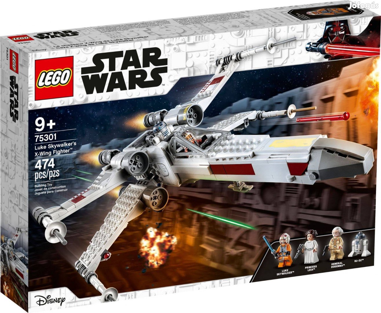 LEGO Star Wars 75301 Luke Skywalker's X-wing Fighter új, bontatlan