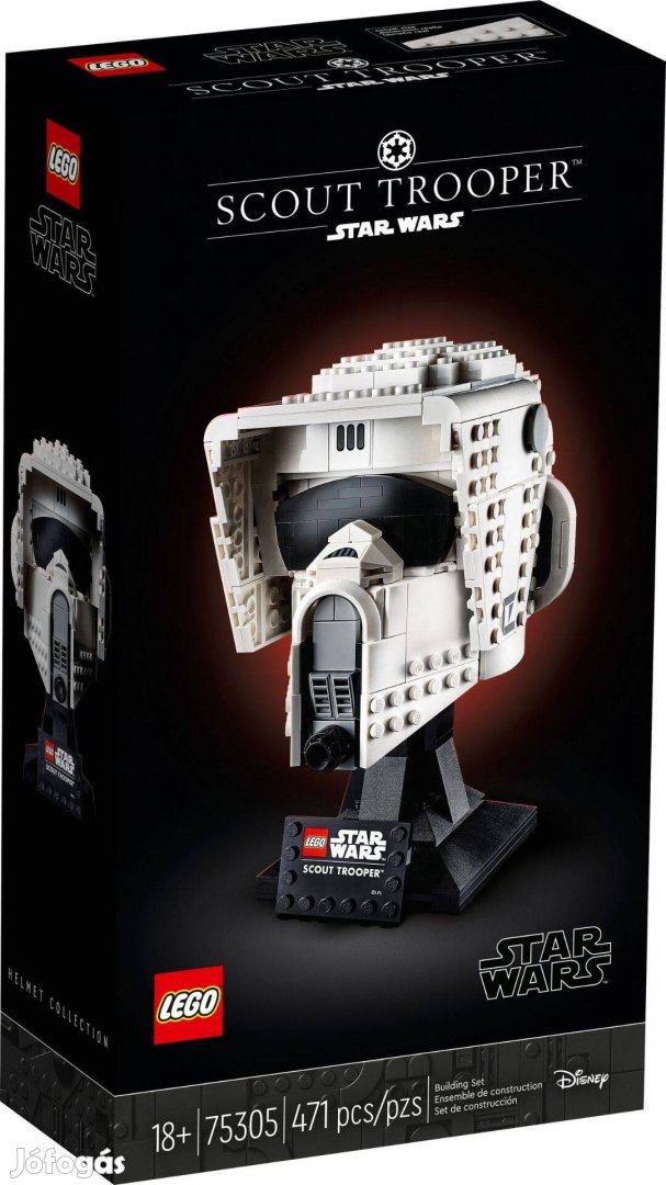 LEGO Star Wars 75305 Scout Trooper Helmet új, bontatlan