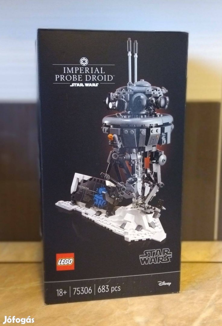 LEGO Star Wars 75306 Birodalmi felderítő droid Imperial Probe Droid Új