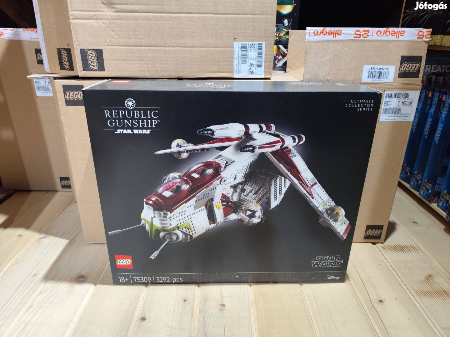 LEGO Star Wars 75309 Republic Gunship új, bontatlan utánvét