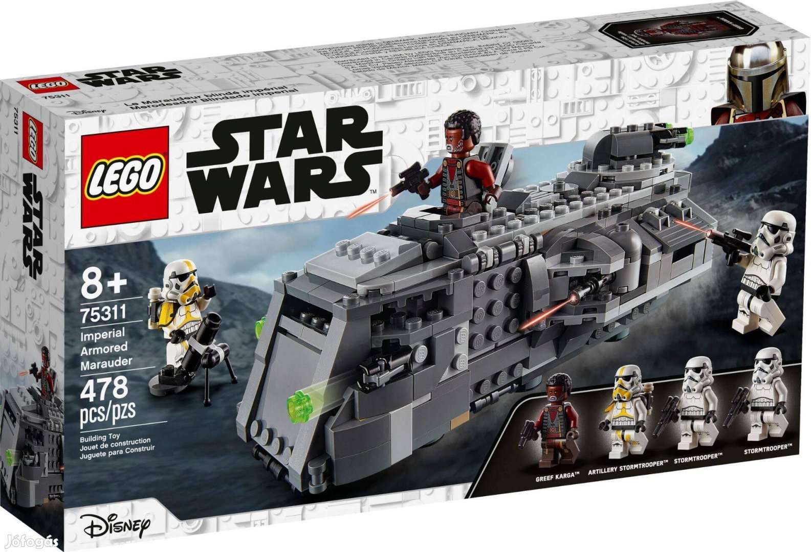 LEGO Star Wars 75311 Imperial Armored Marauder új, bontatlan