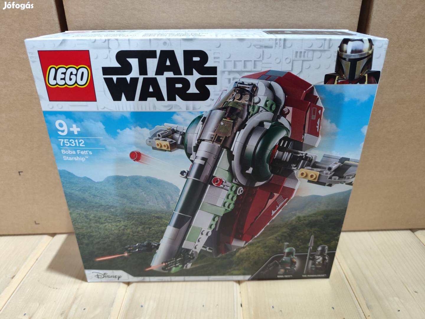 LEGO Star Wars 75312 Boba Fetts Starship új, bontatlan