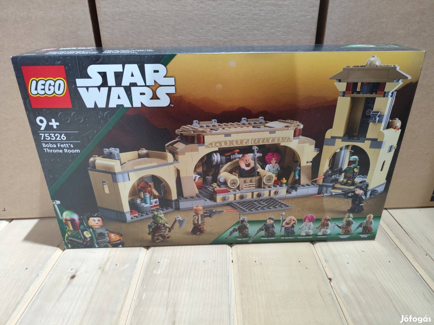 LEGO Star Wars 75326 Boba Fetts Throne Room új, bontatlan
